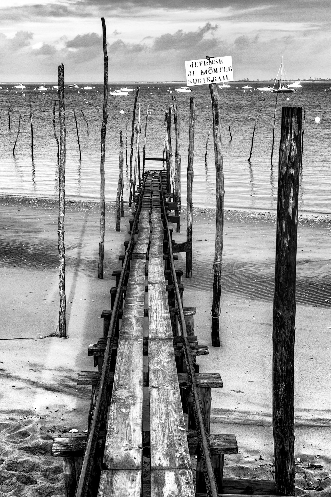 Lège-Cap-Ferret : ostréiculture à Piraillan