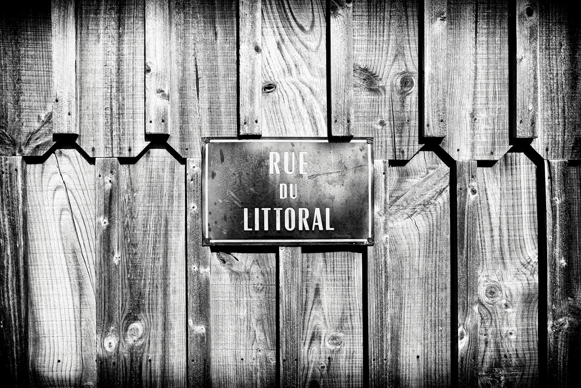 Lège-Cap-Ferret : rue du littoral à Piraillan