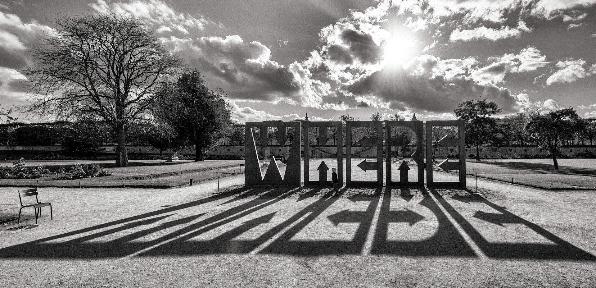 "Where", 2013 - Jean Dupuy - FIAC Tuileries