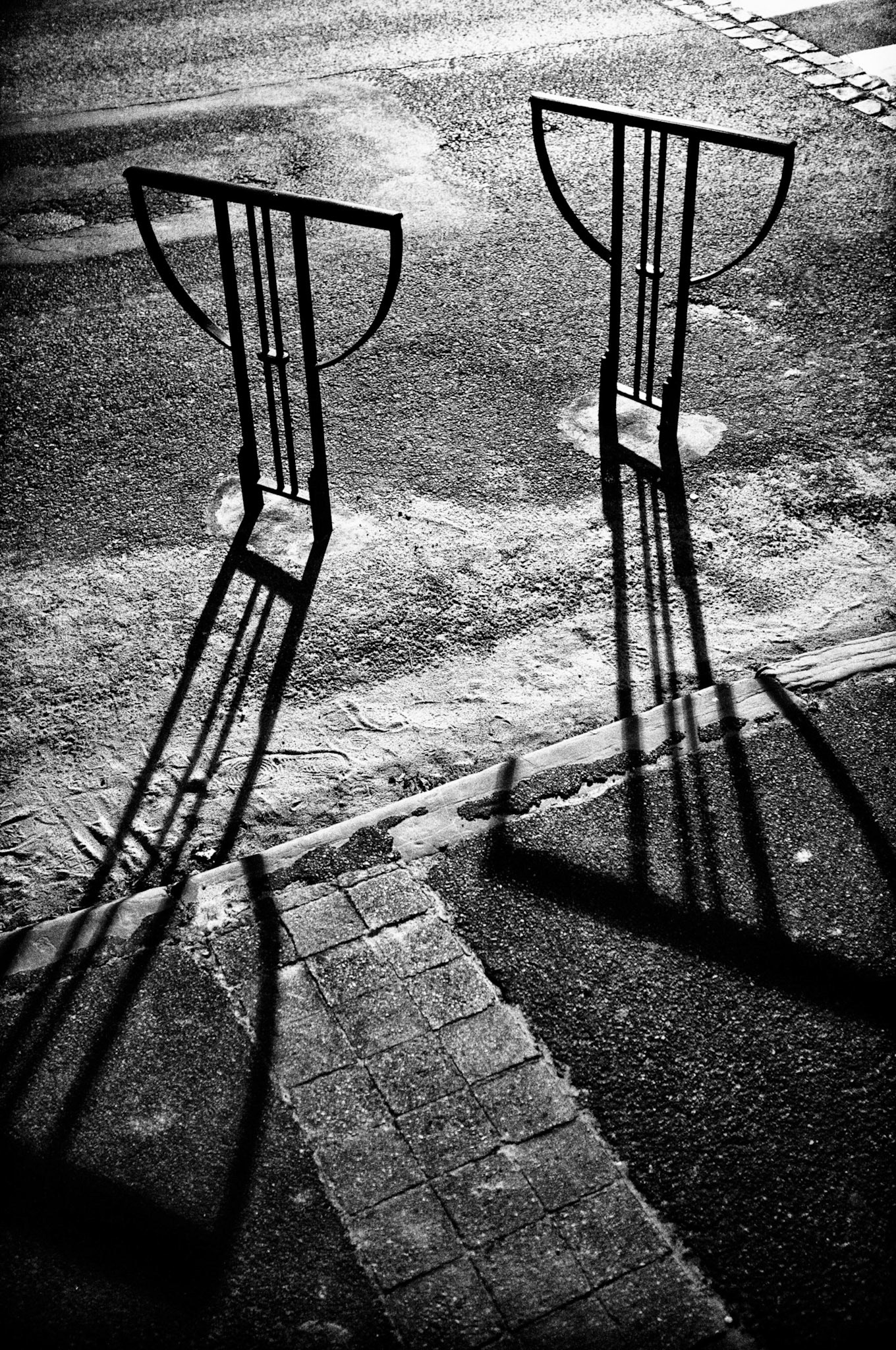 Saint-Jean-de-Luz : boulevard Thiers la nuit