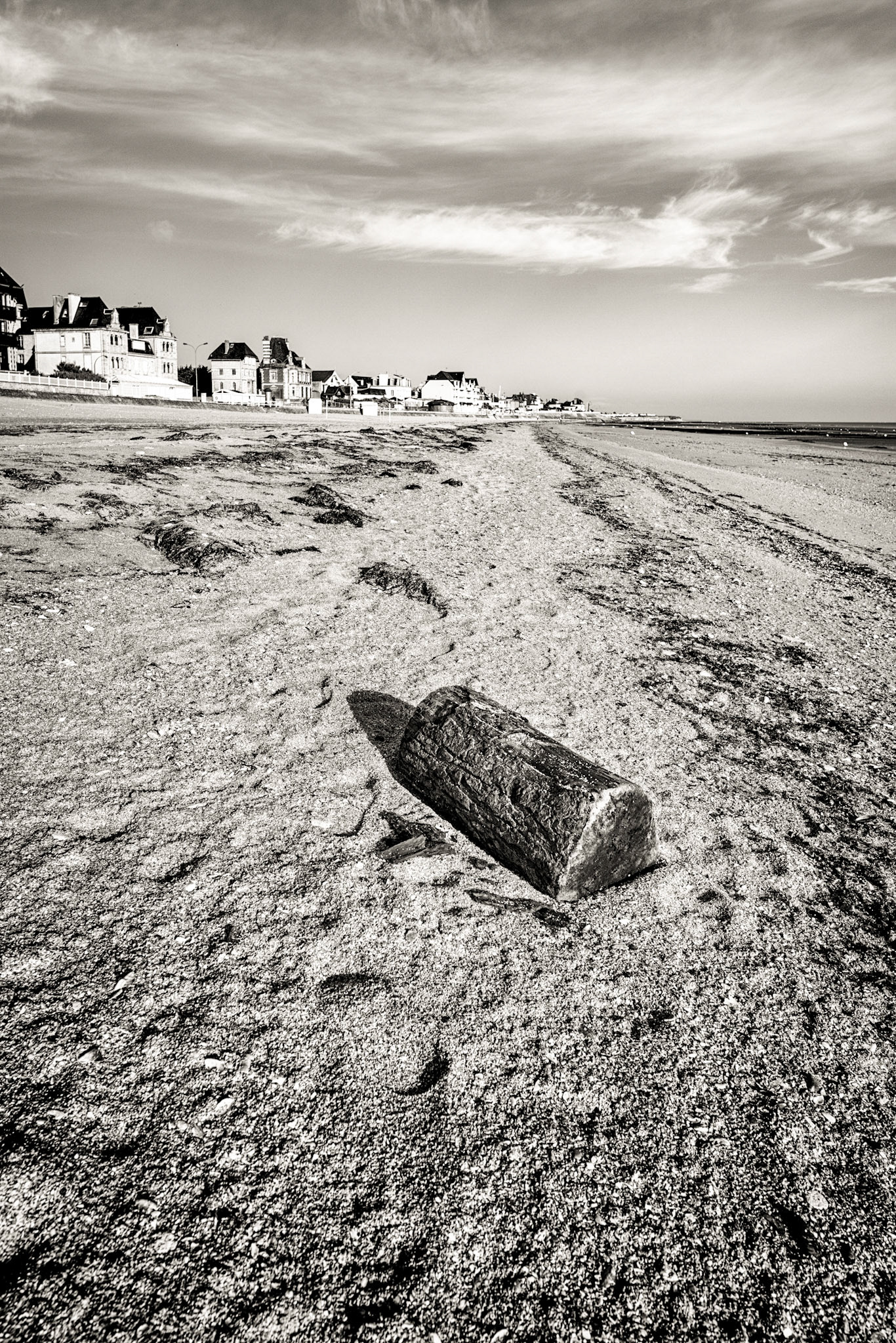 Normandie : la bûche - Lion-sur-Mer