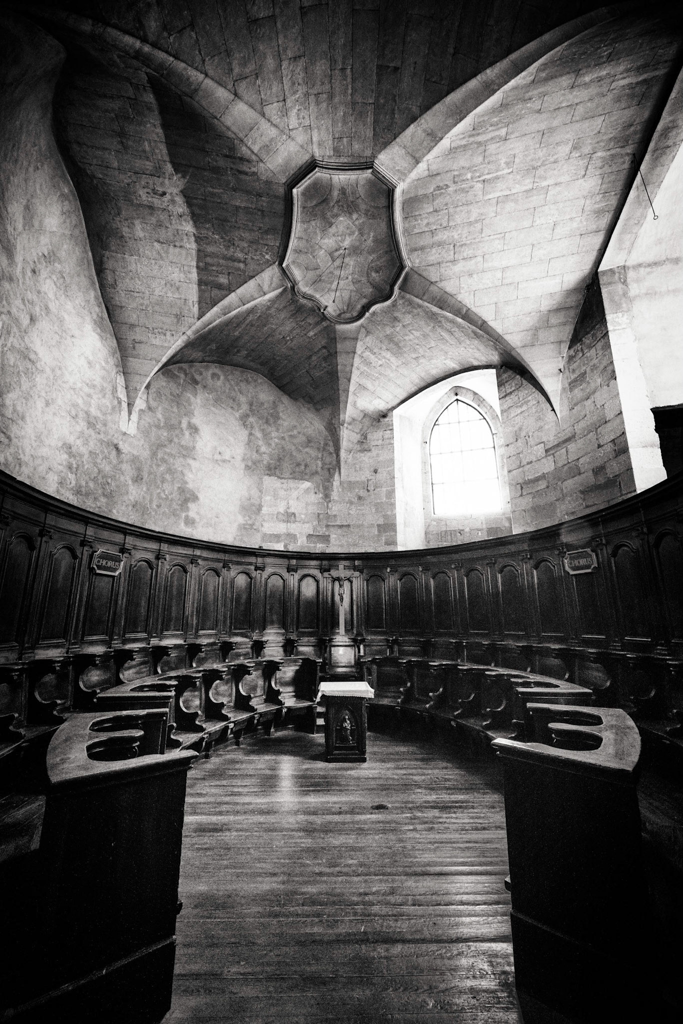 Villeneuve-Lez-Avignon : choeur de la collégiale Notre-Dame