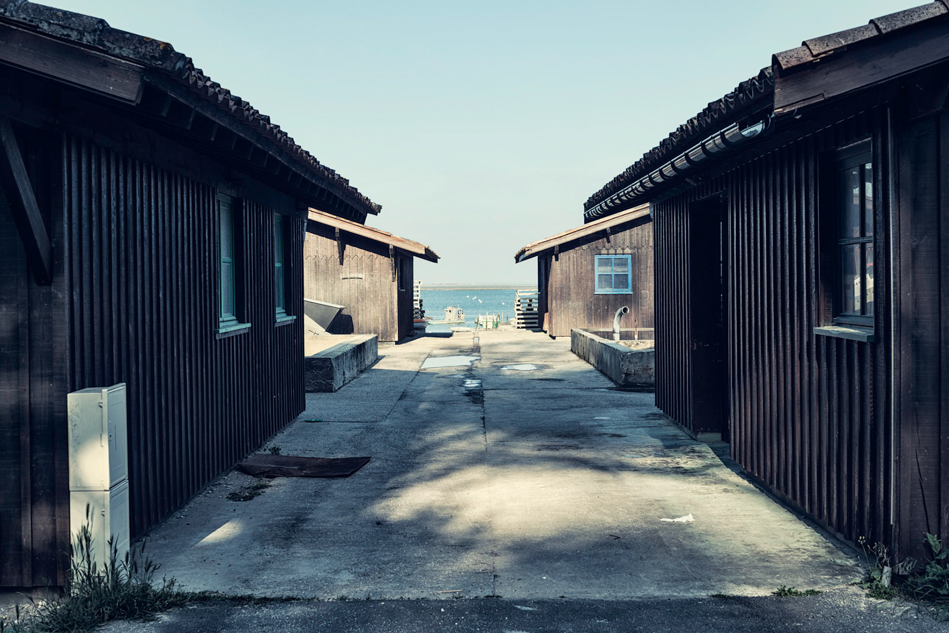 Lège-Cap-Ferret : ostréiculture à l'Herbe