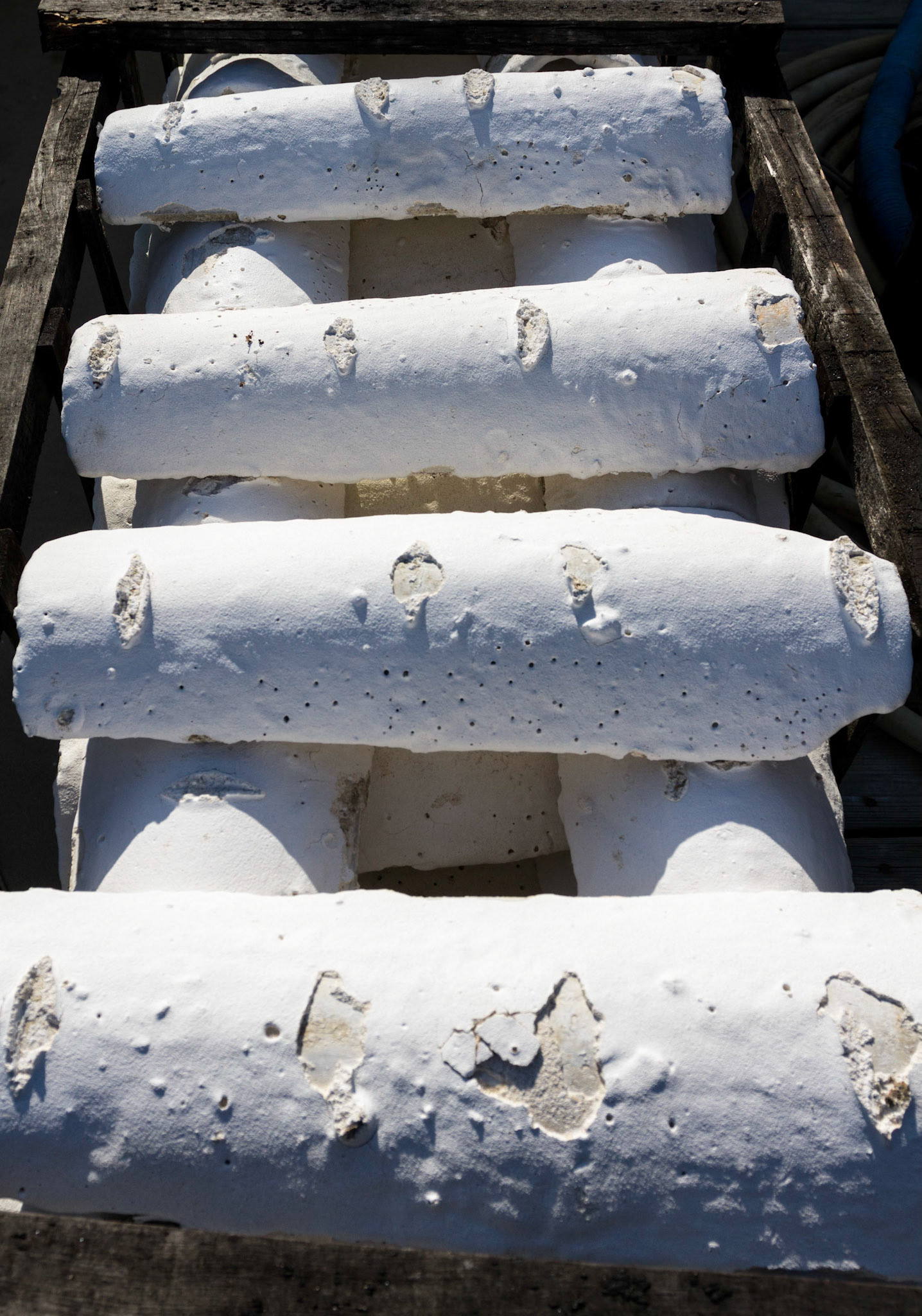 Bassin d'Arcachon : tuiles chaulées