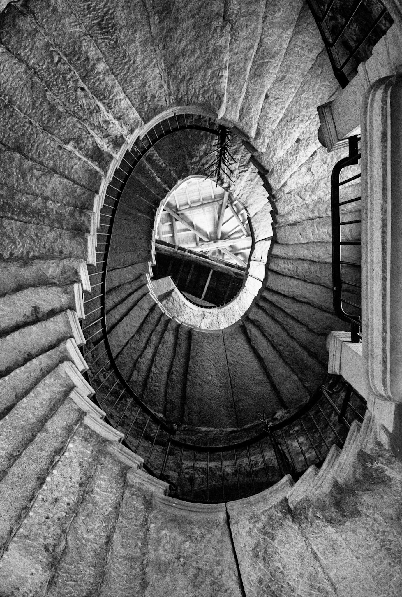 Lac Majeur : Isola Bella - Escalier inachevé du palais Borromée