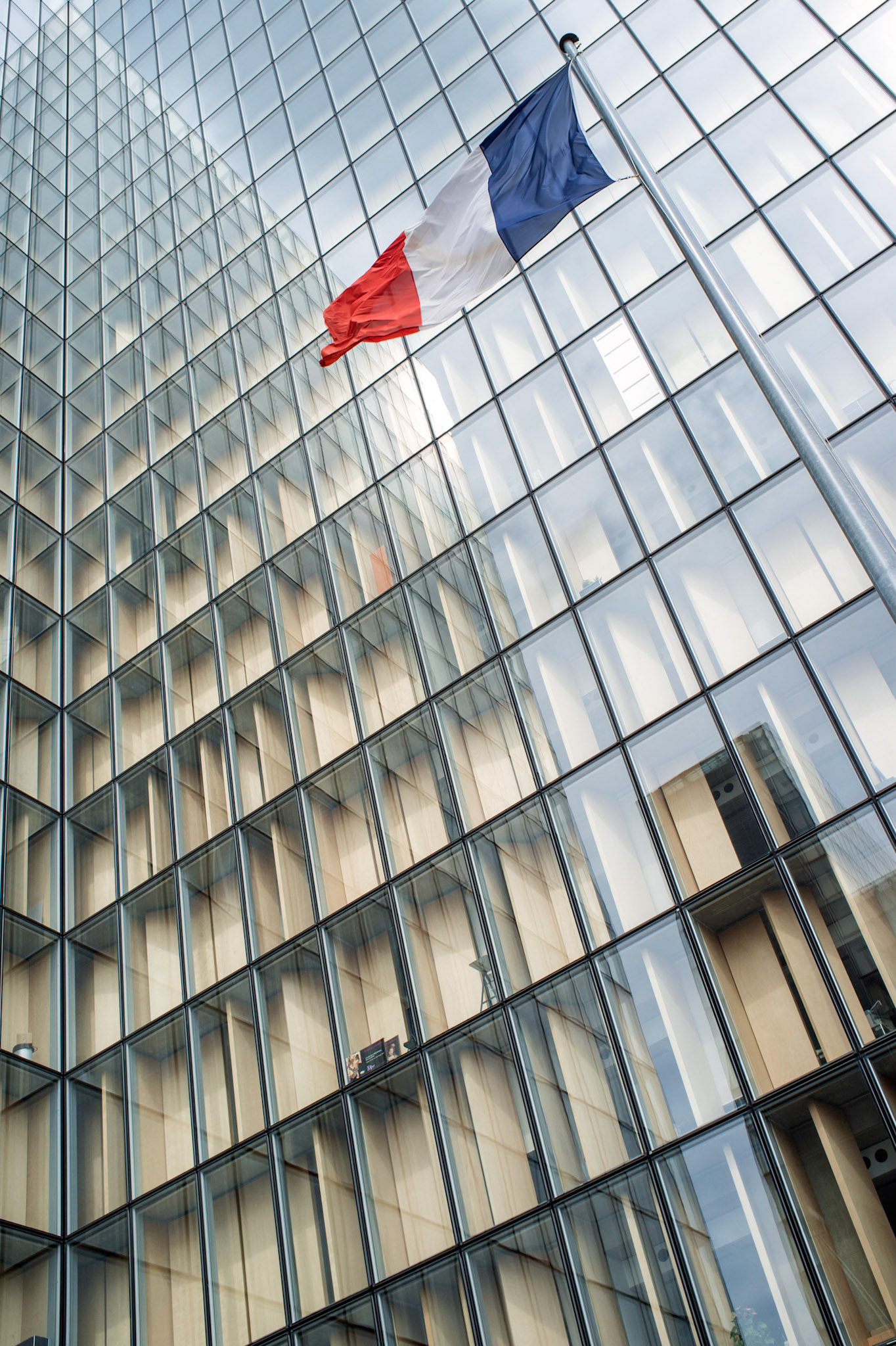 Paris : BNF site François-Mitterrand - tour nord-ouest (dite "tour des Temps")