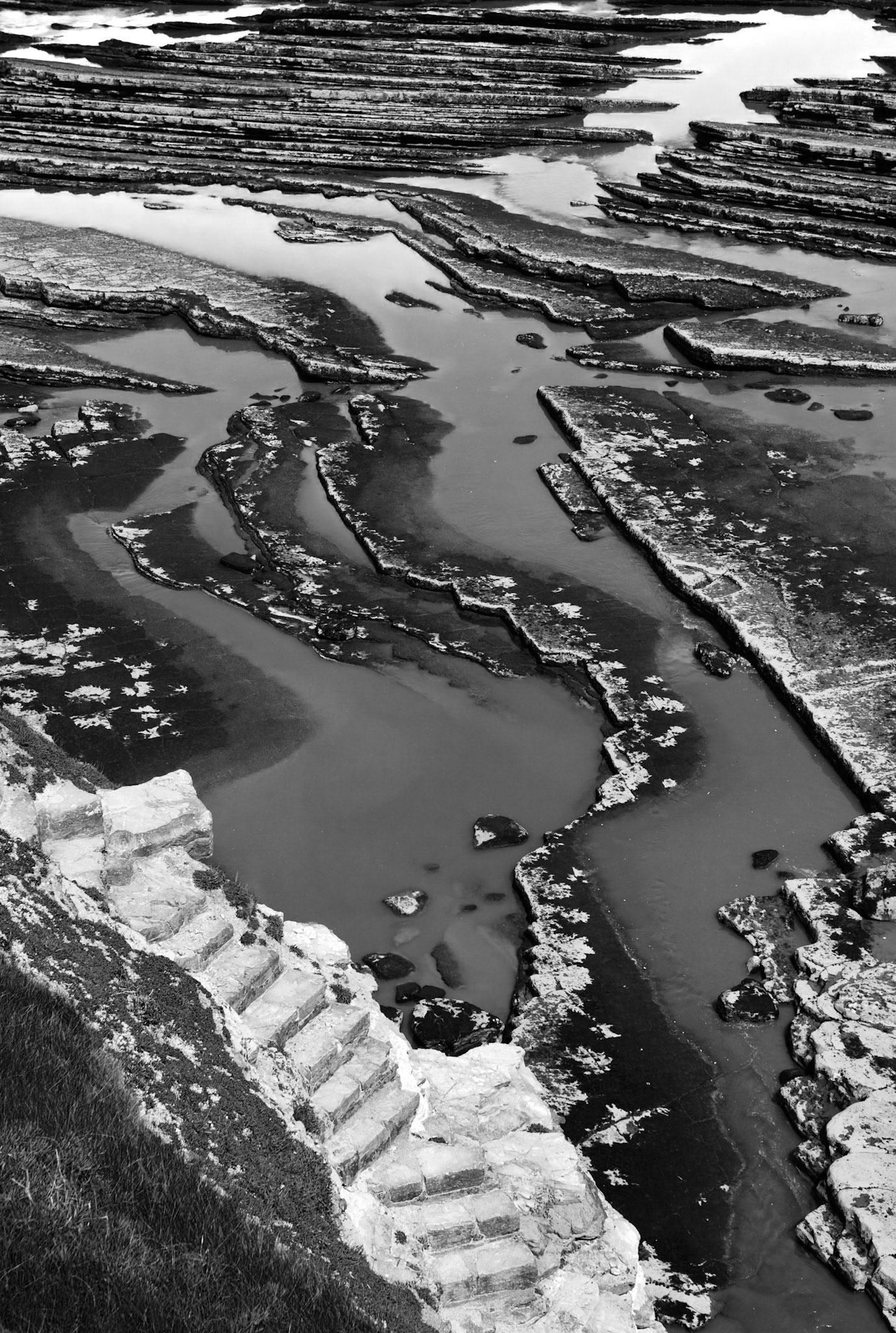 Saint-Jean-de-Luz : Sainte-Barbe à marée basse