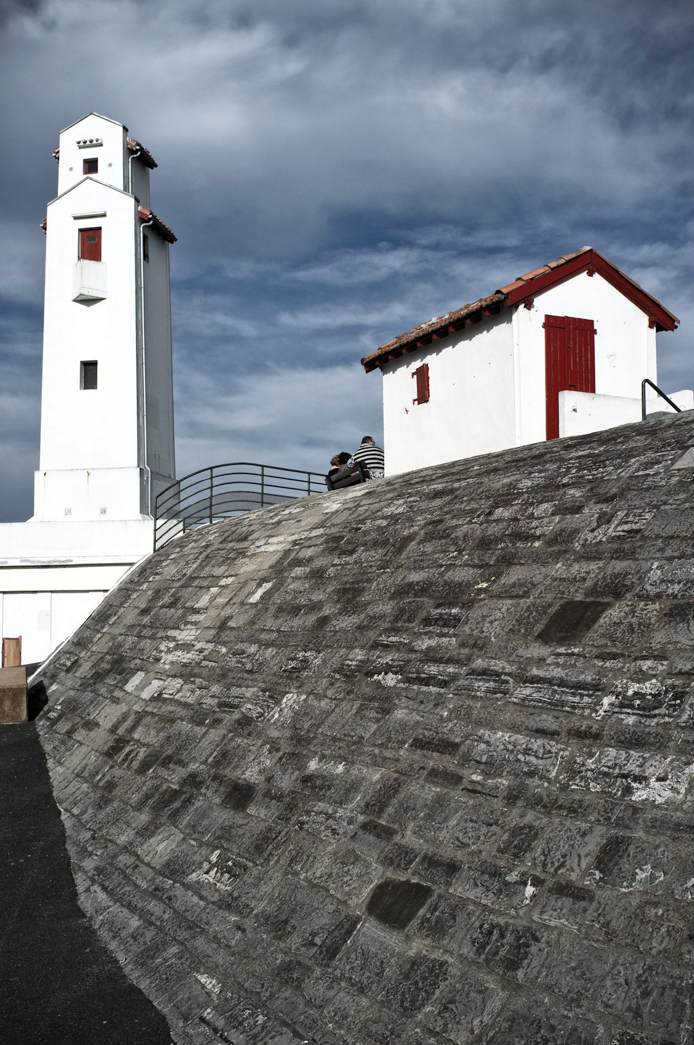 Saint-Jean-de-Luz : entre le chenal du port et la plage