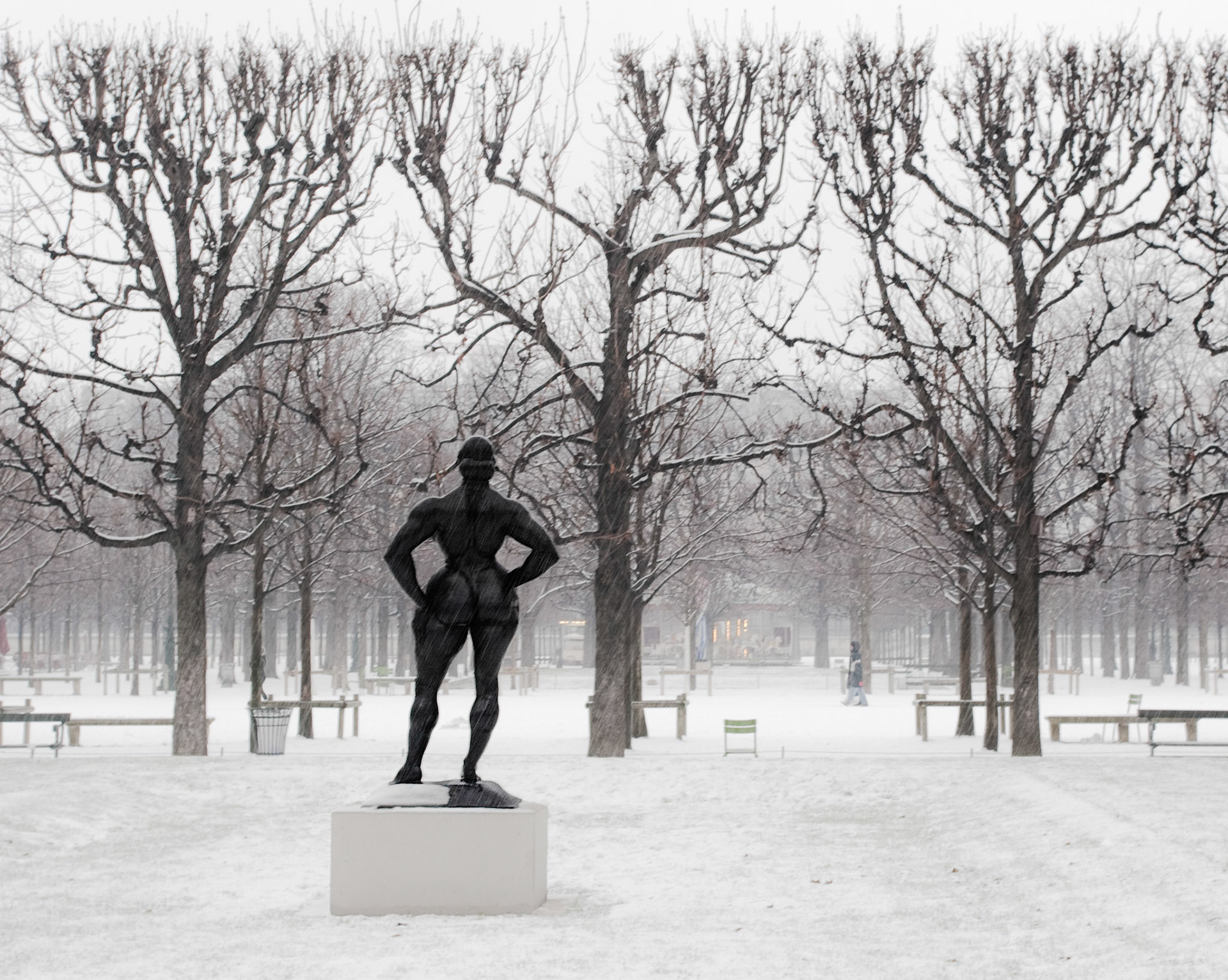 Paris : "Standing Women" (1932, Gaston Lachaise) aux Tuileries