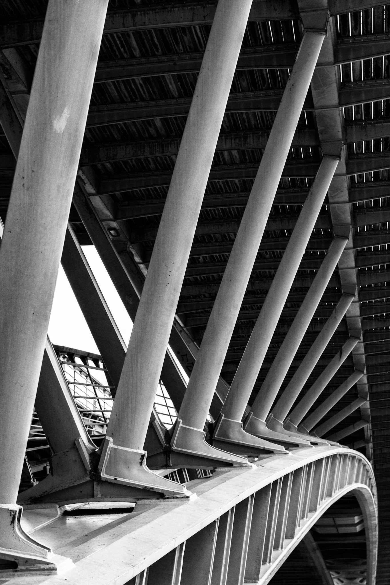 Paris : passerelle Léopold Sédhar Senghore