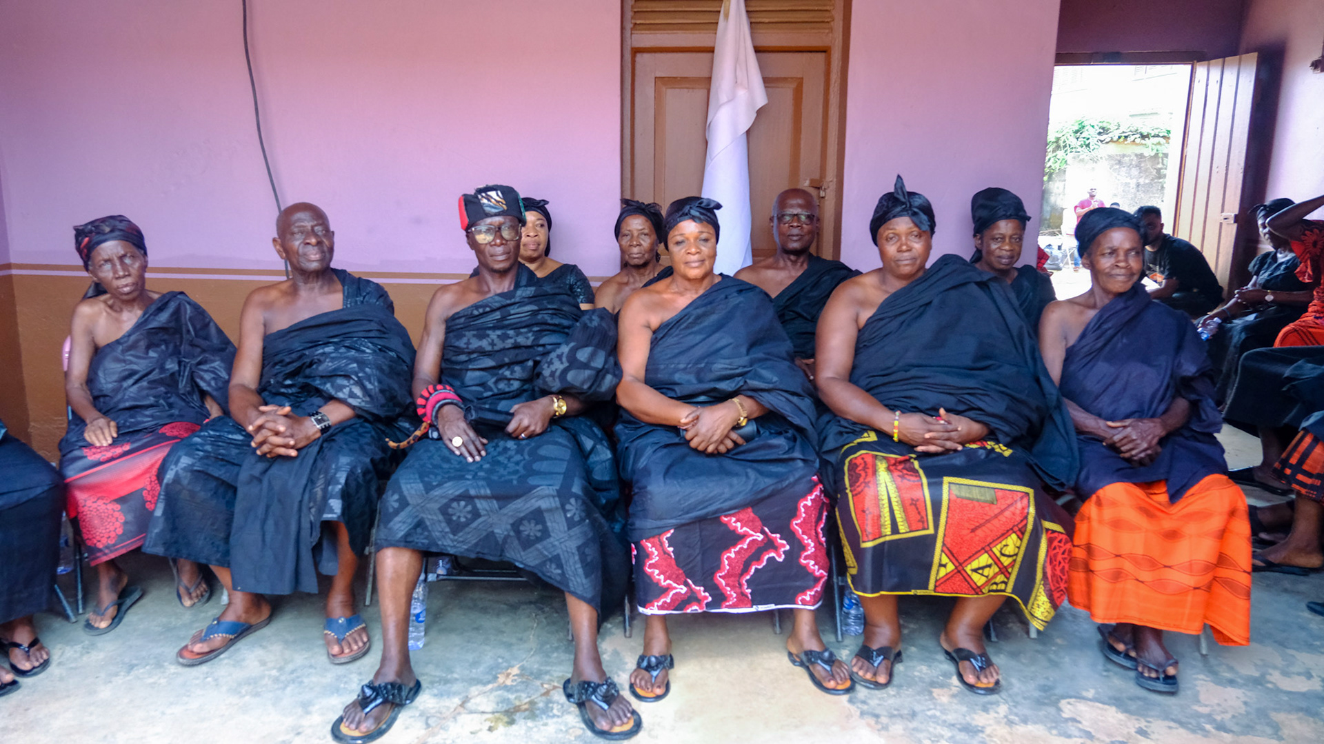 Funeral in Rural Ghana