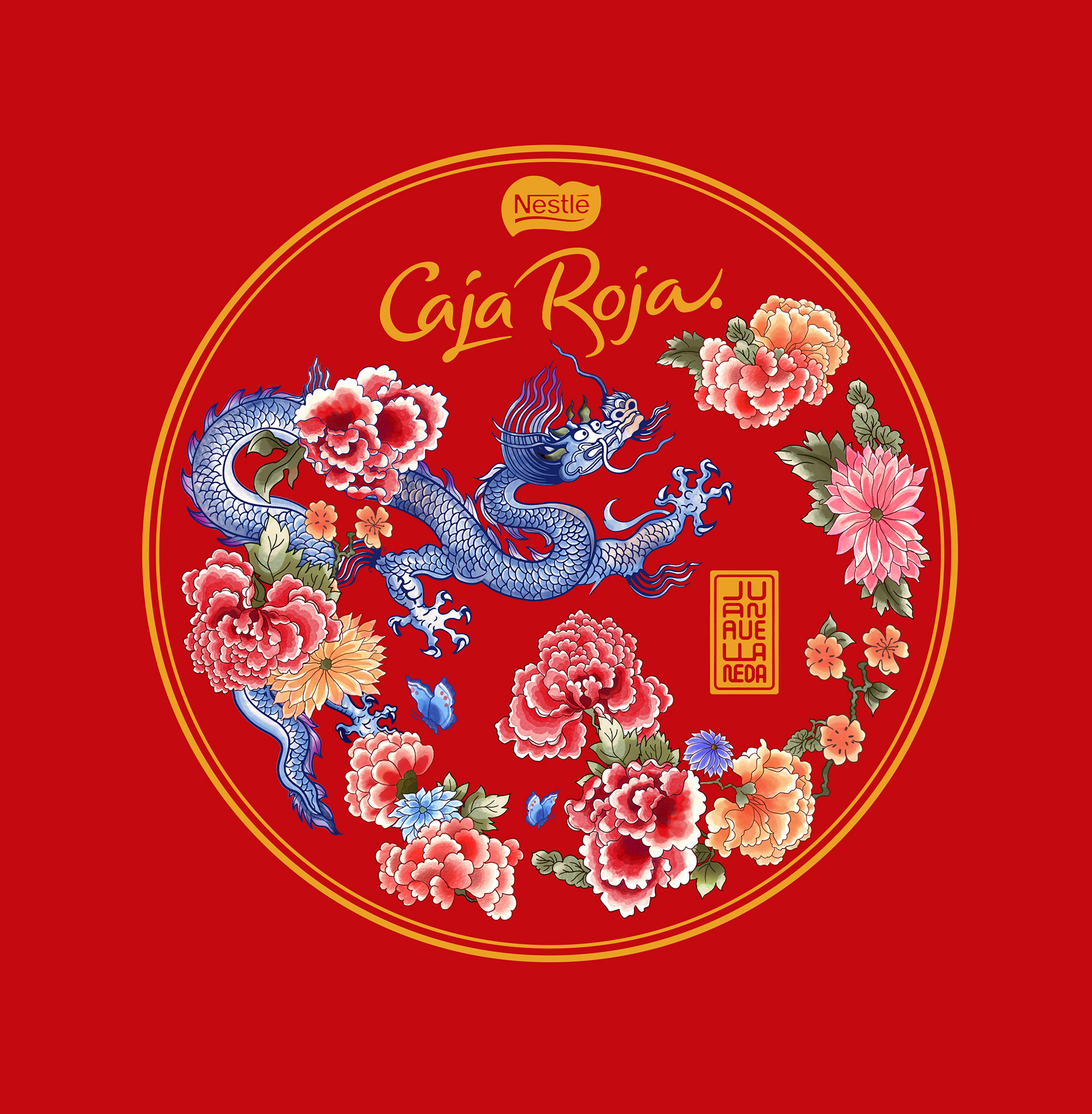 Diseño Caja Roja Nestle Juan Avellaneda