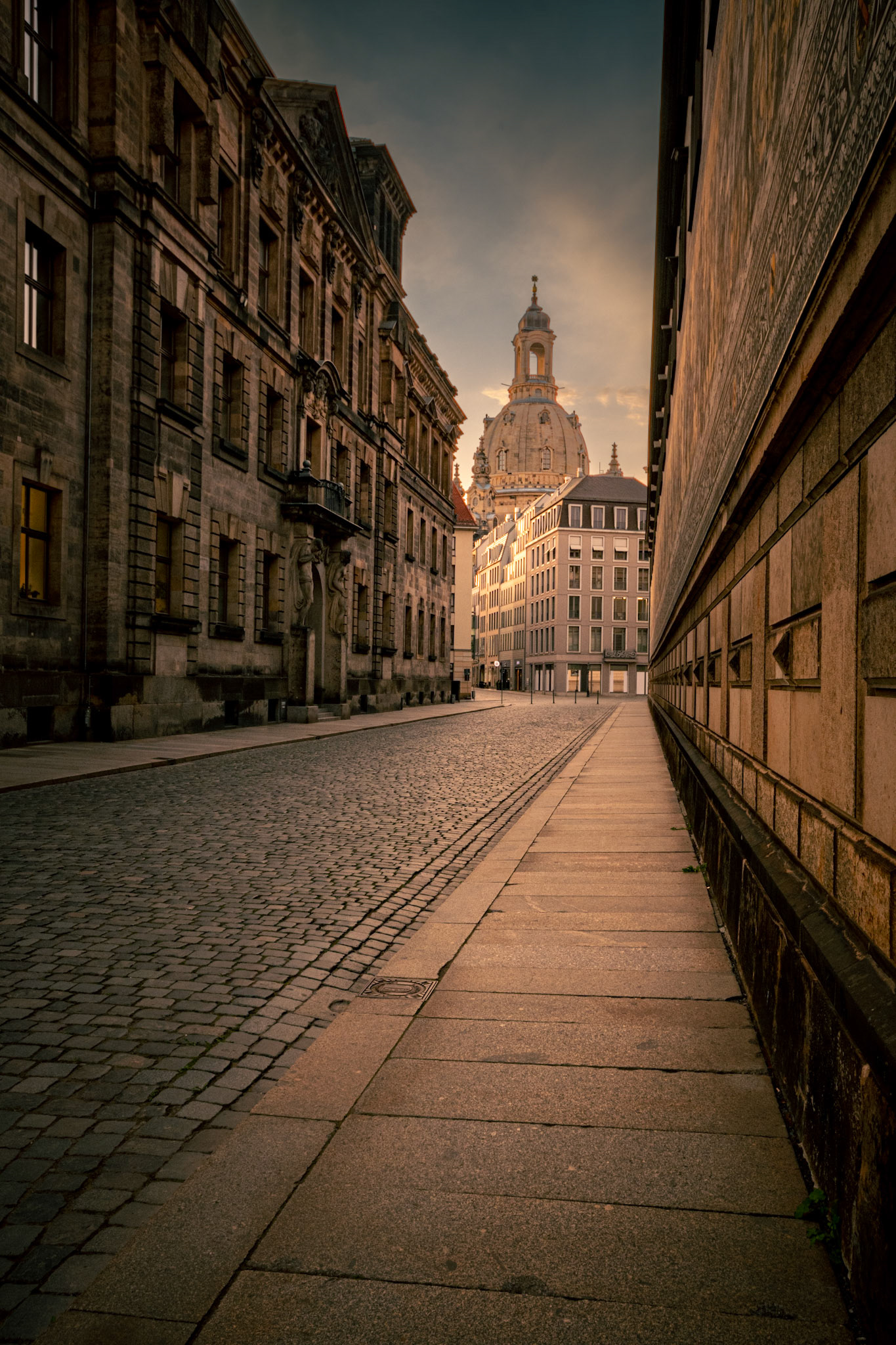 Bilck auf die Frauenkirche - Dresden (September 2022)