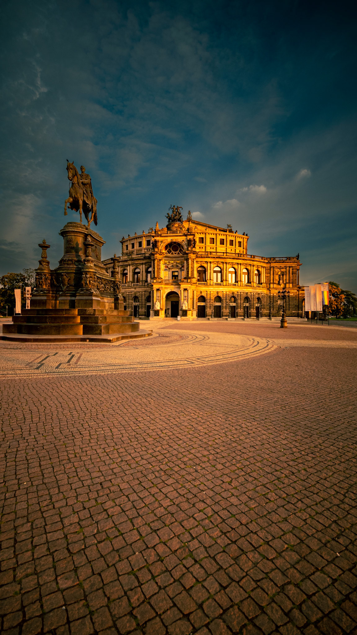 Semperoper - Dresden am Morgen (September 2022)