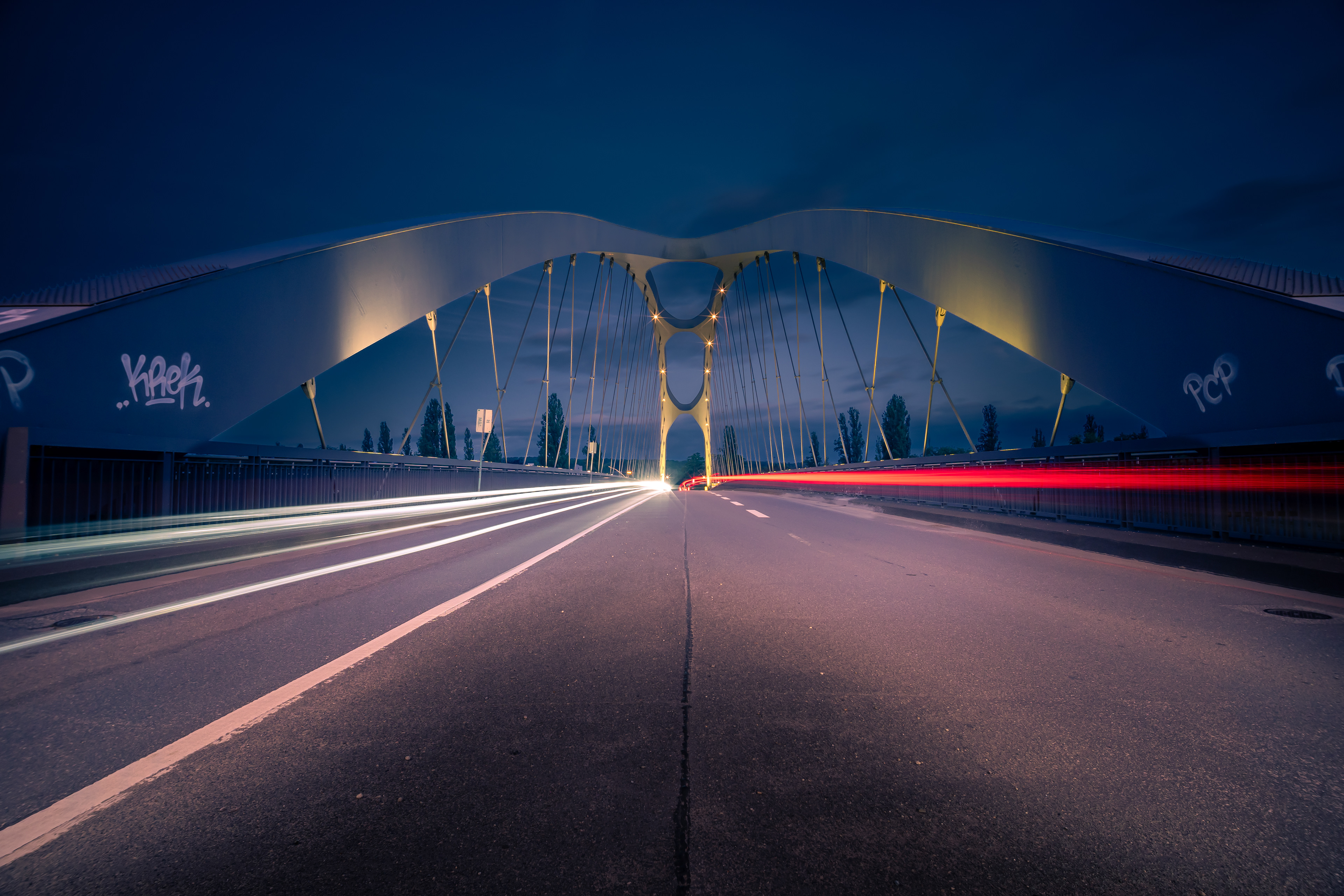 Osthafenbrücke - Frankfurt am Main