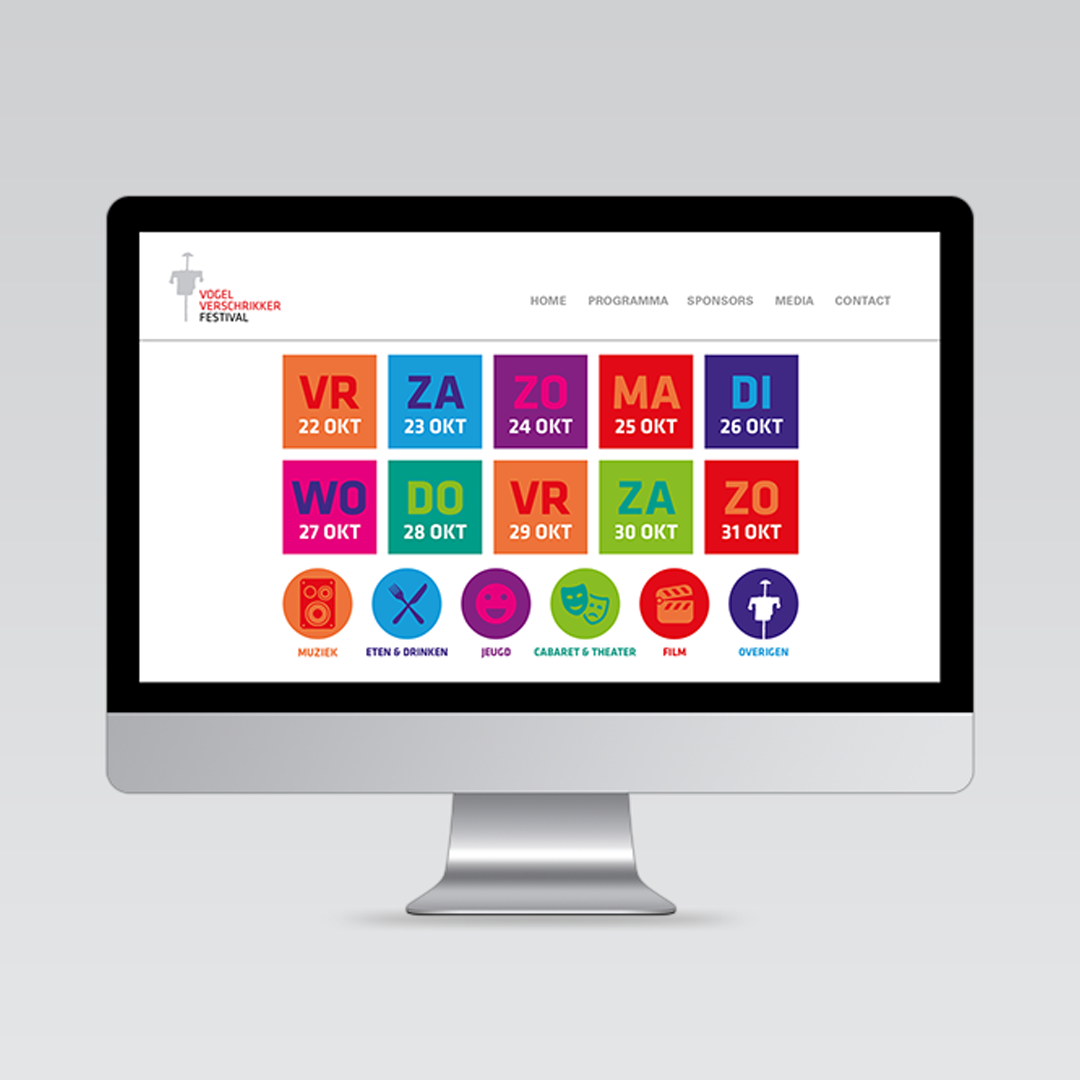 Website Vogelverschrikkerfestival