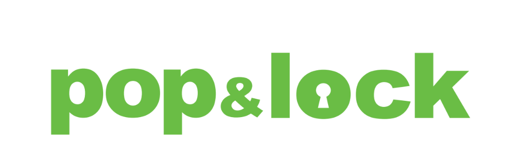 Pop & Lock is playful and modern, designed for a storage brand with a name that practically begged for a keyhole in the 'o.'