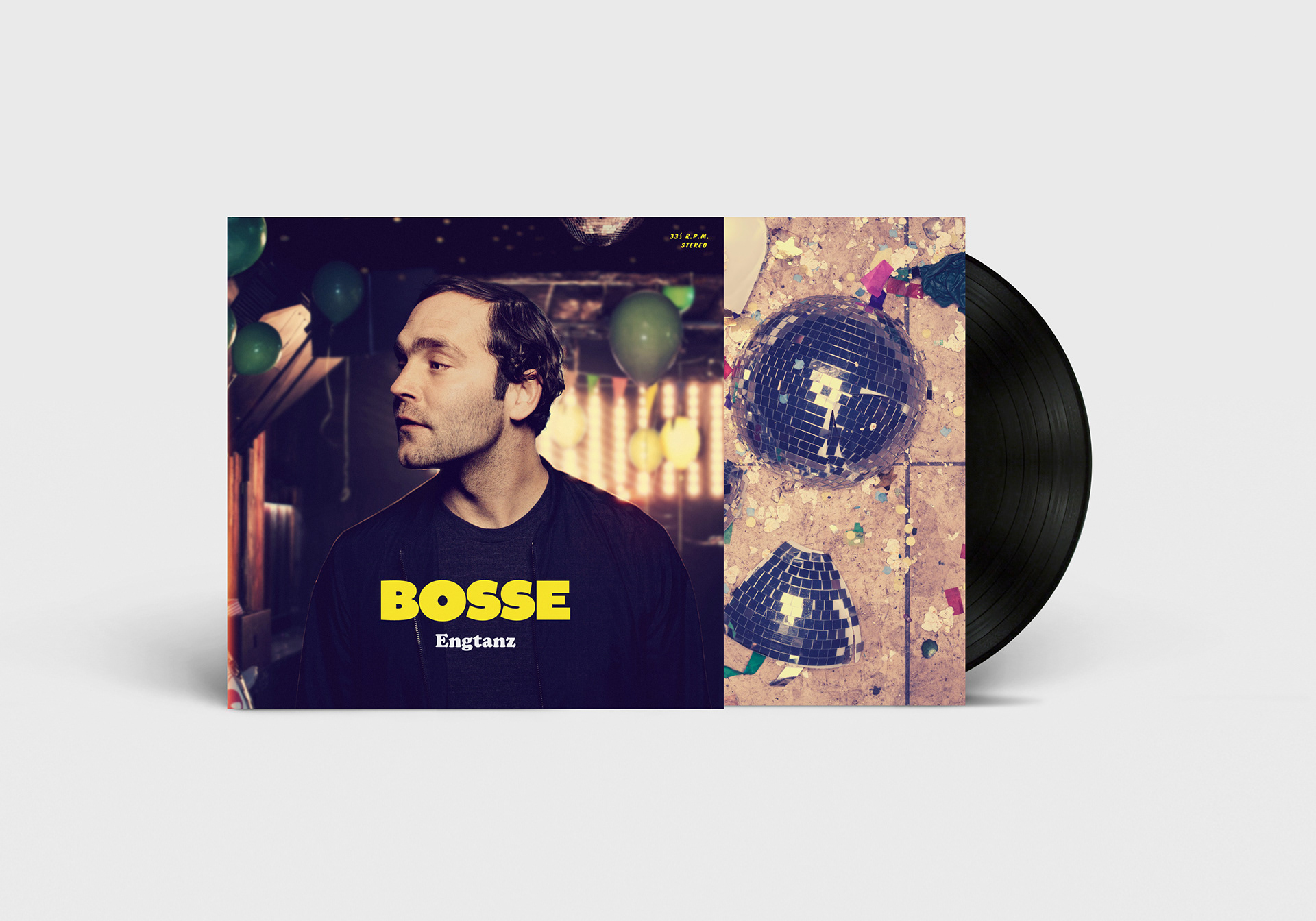 BOSSE, Universal Music, Grafikdesign: Stefan Mückner