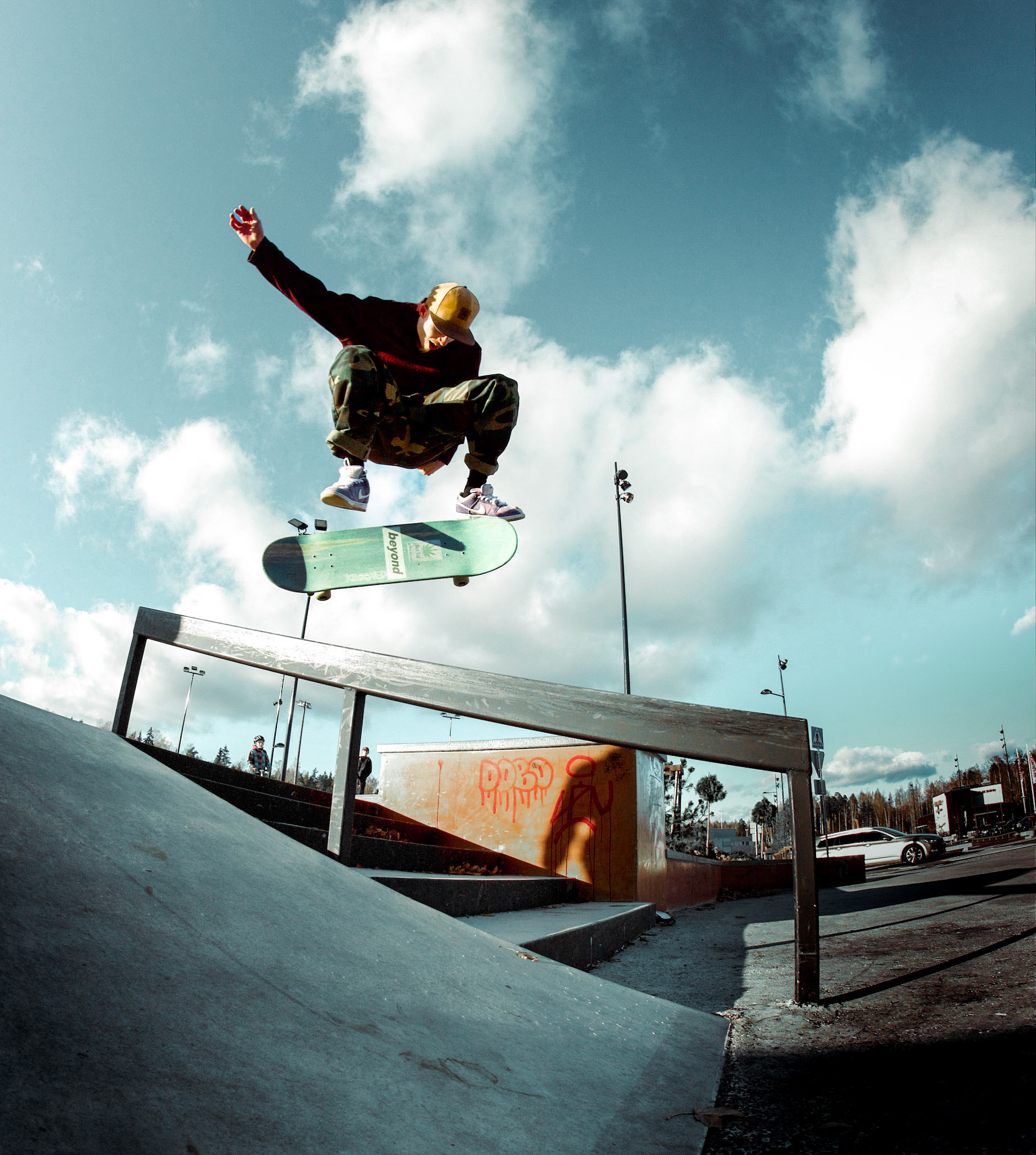 Pate Flip over Rail, 2021