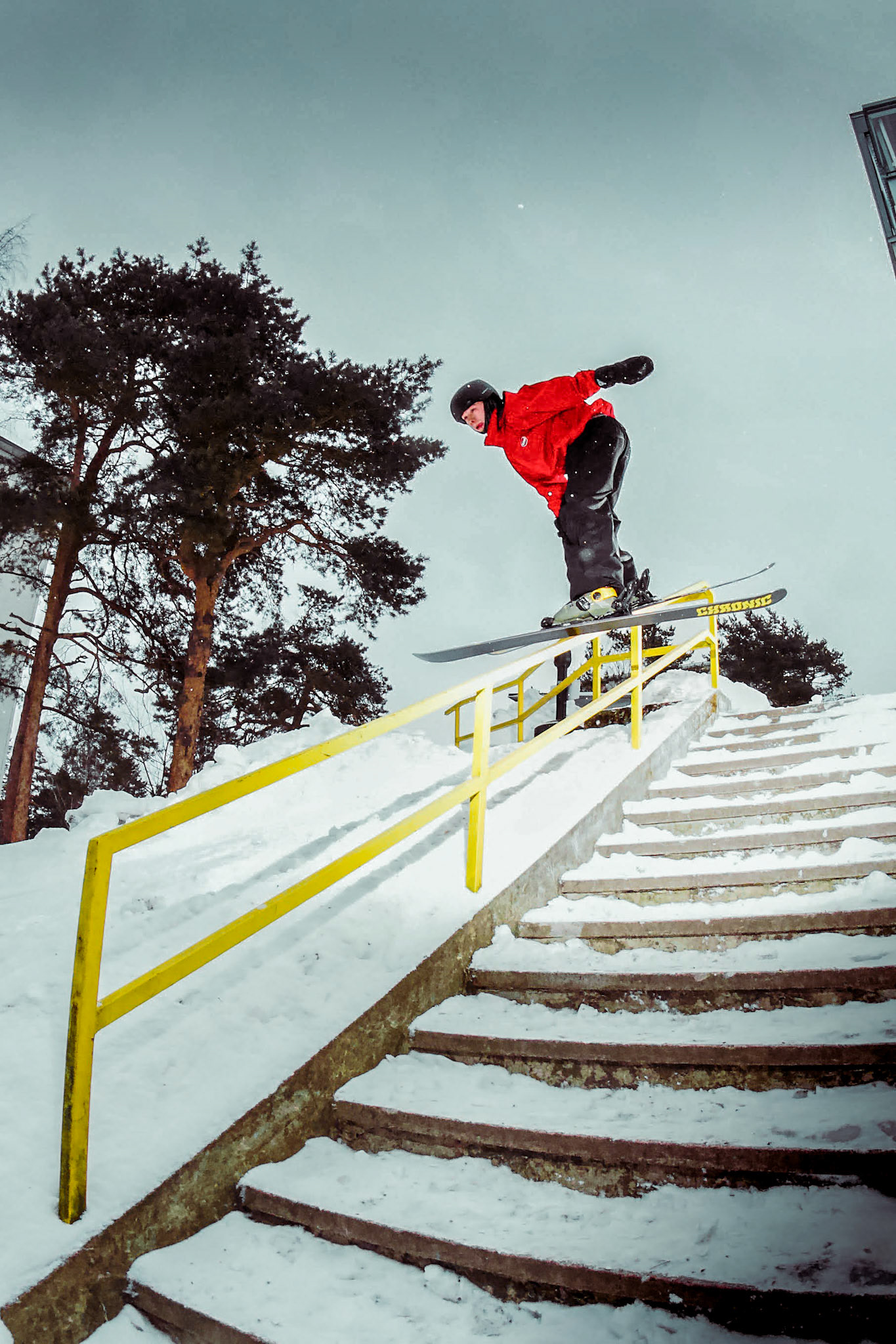 Matias railslide, 2023