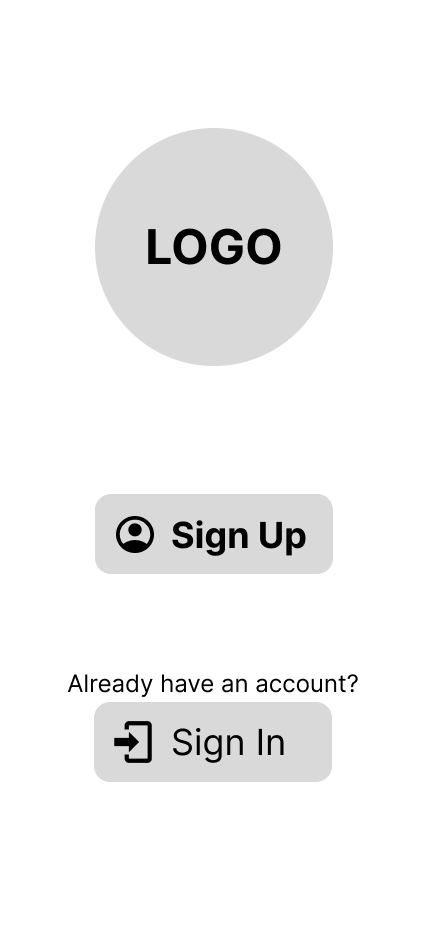 Landing Page (before)