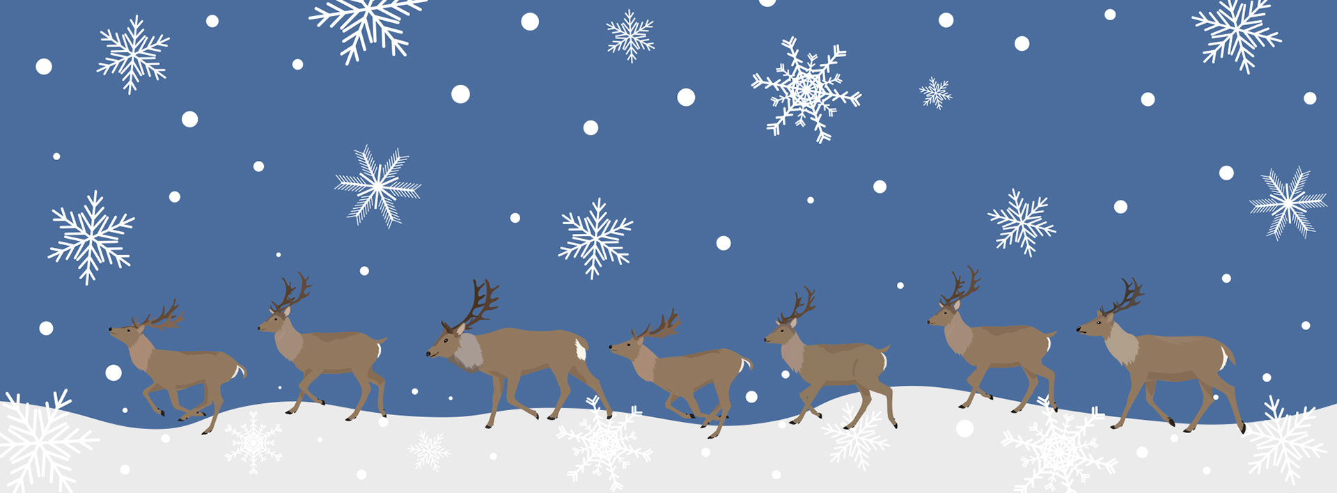 Christmas background - blue-