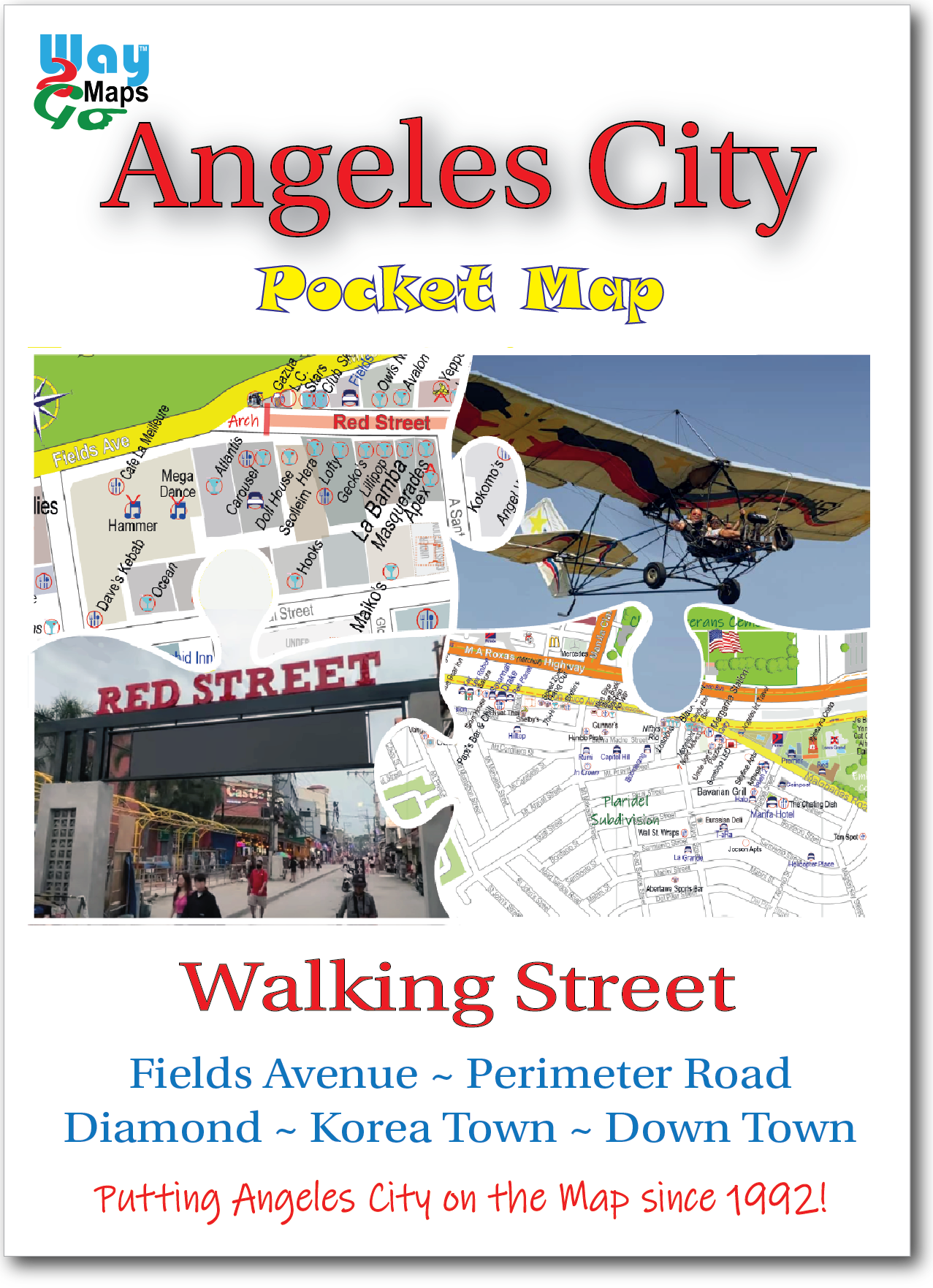 Angeles City Pocket Map