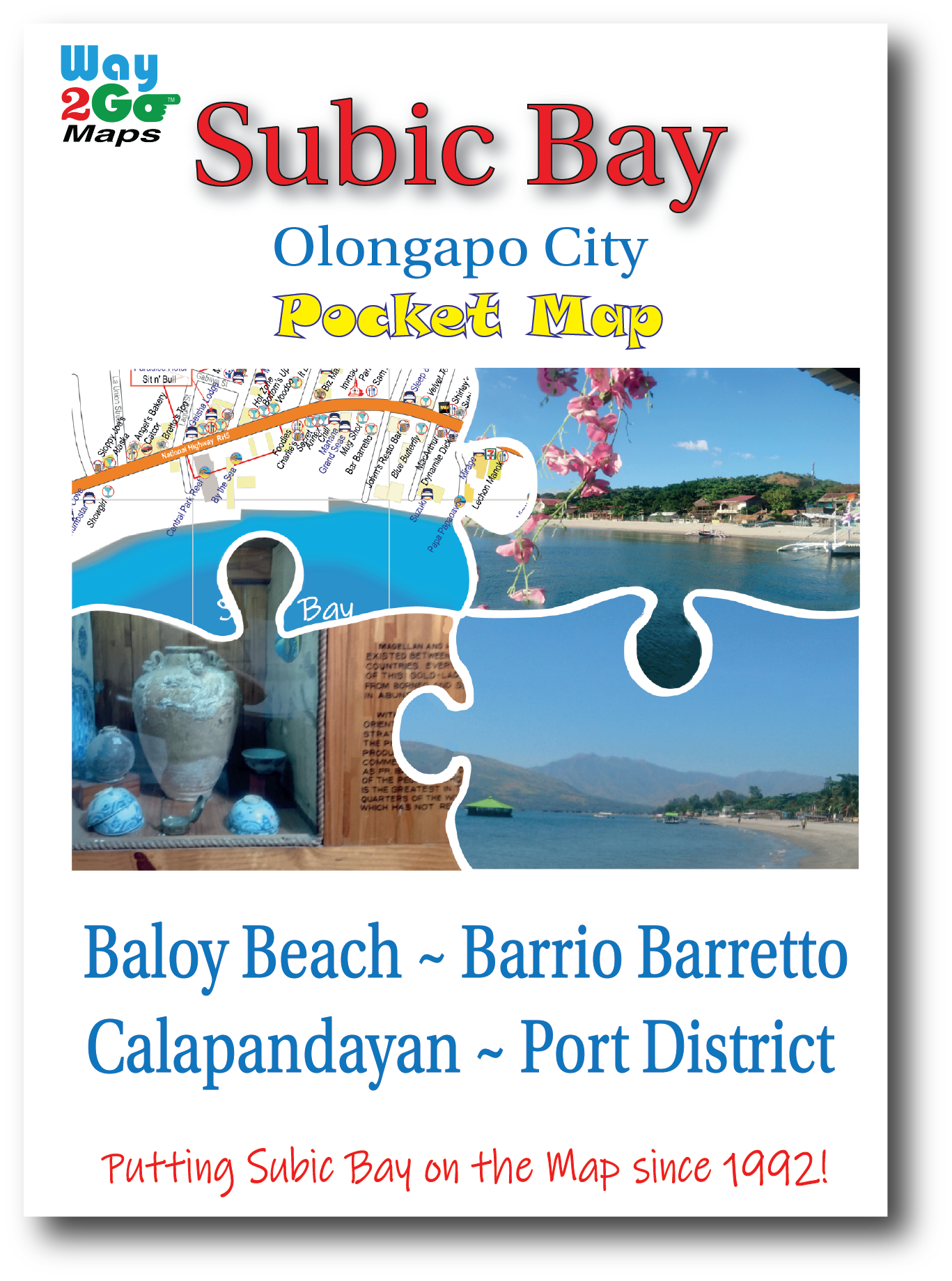 Olongapo City Pocket Map