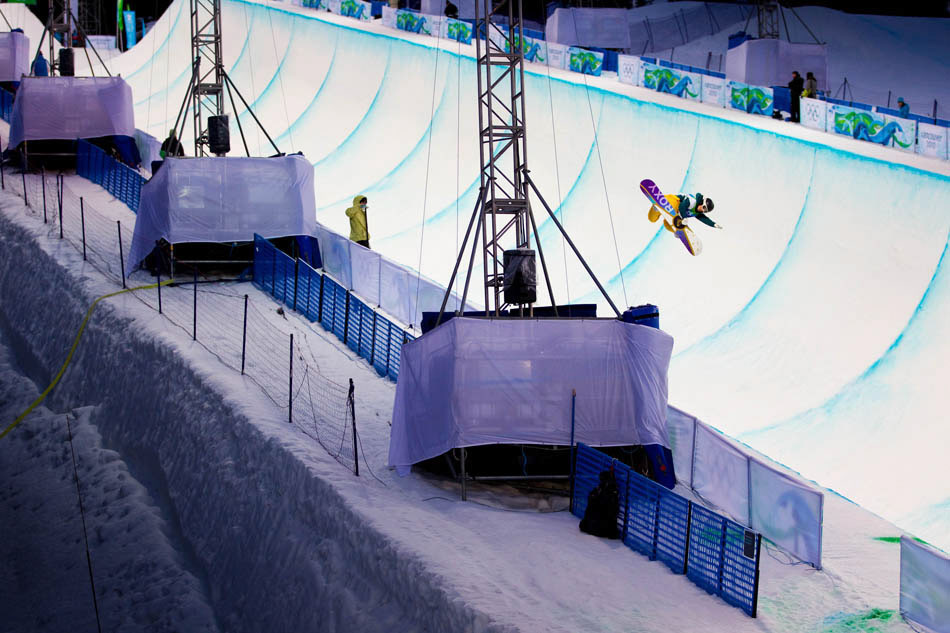 Olympics Vancouver 2010. Halfpipe Womens Mens.