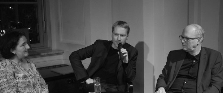 Stefan Höhne zu Gast im Thomasius Club (rechts: Ulrich Johannes Schneider)