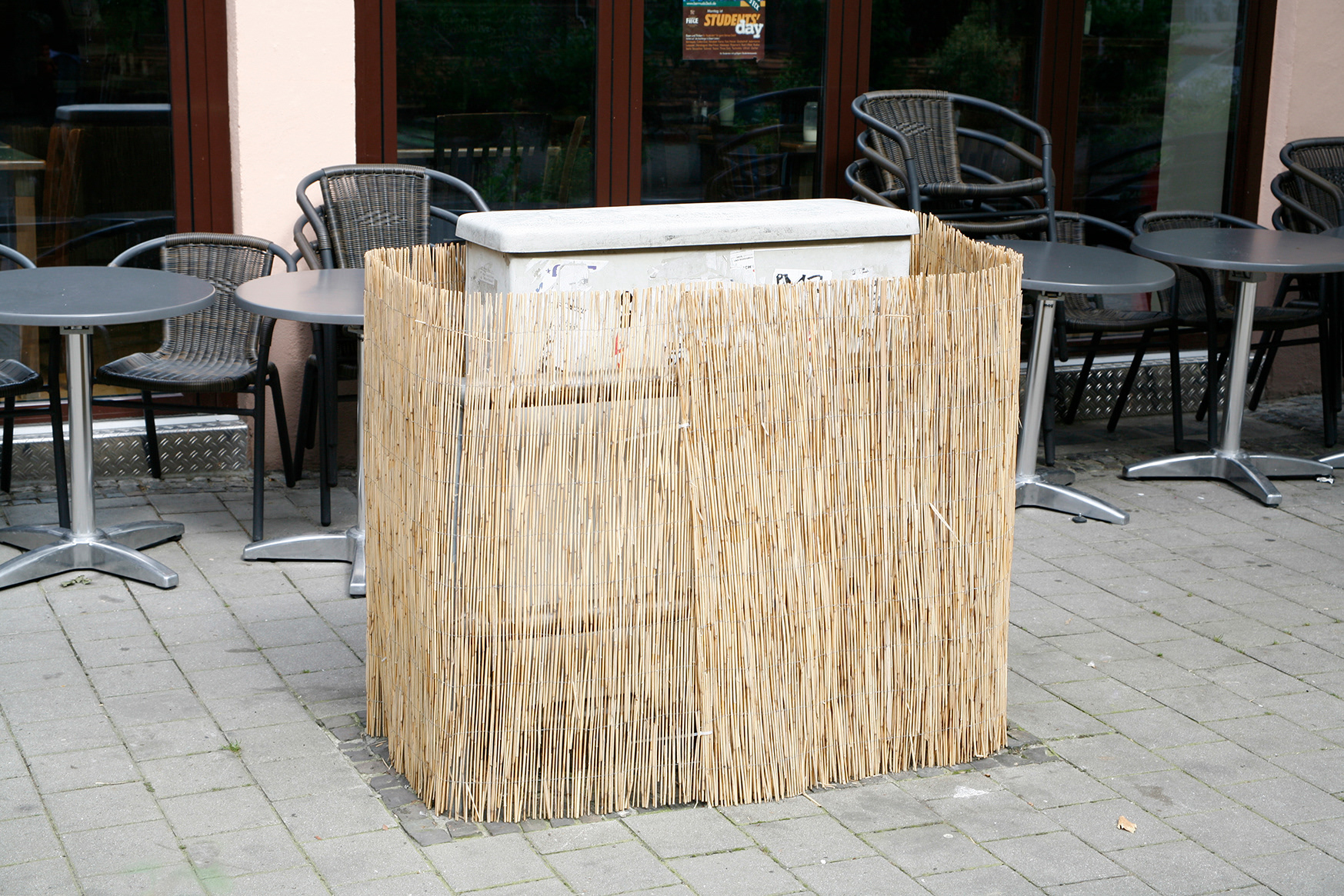 Anpassen und Verbergen