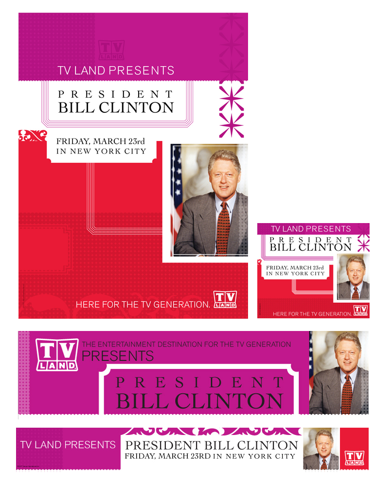TV Land Upfront Event trade & online ads