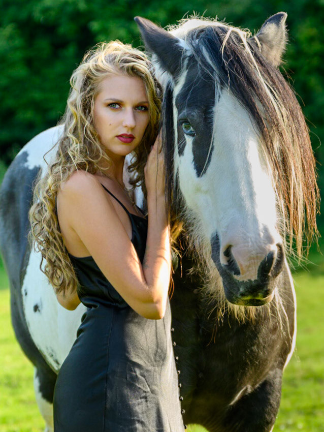 Outdoorshooting mit Nastja