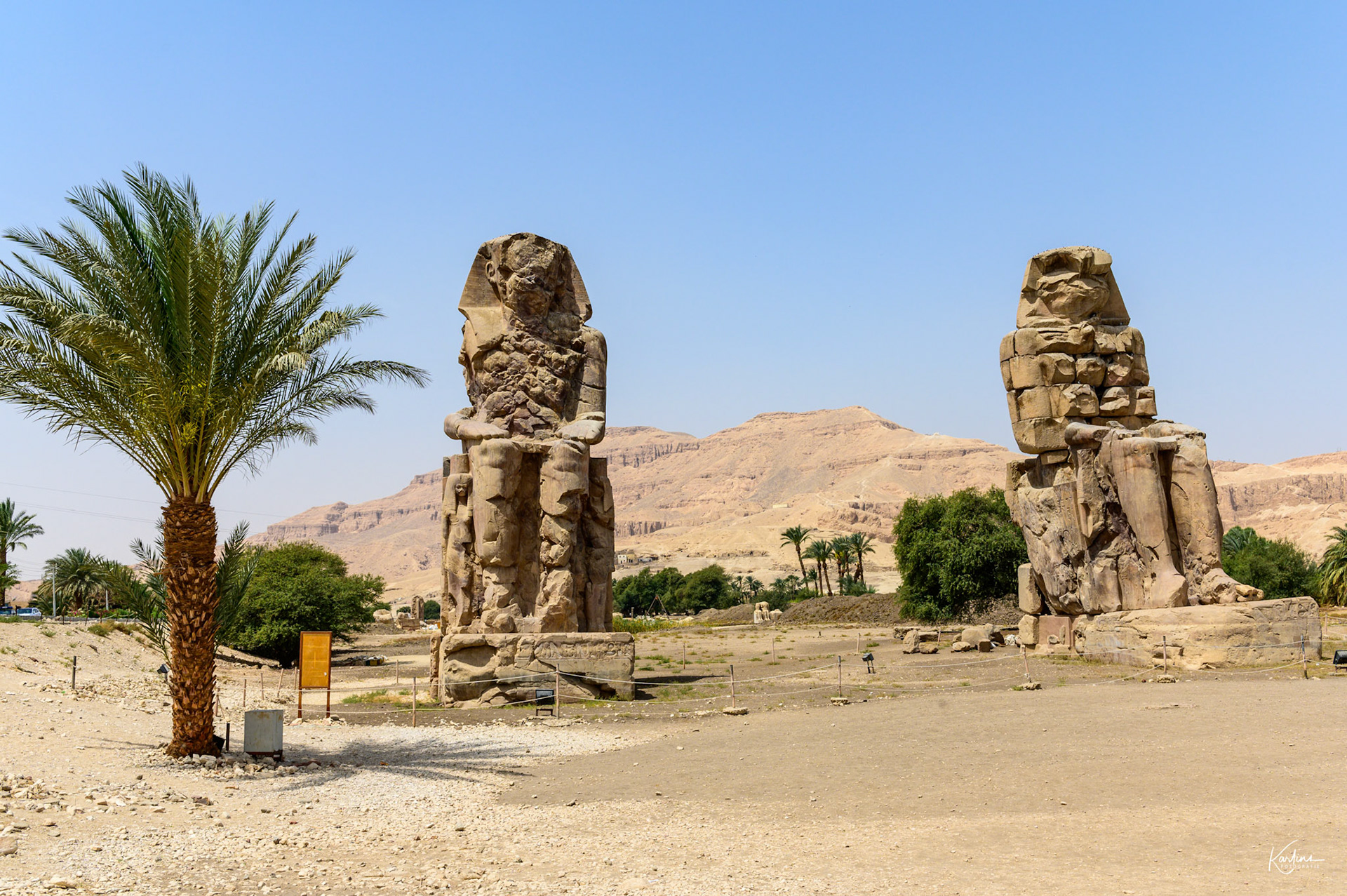 Ägypten - Memnonkolosse