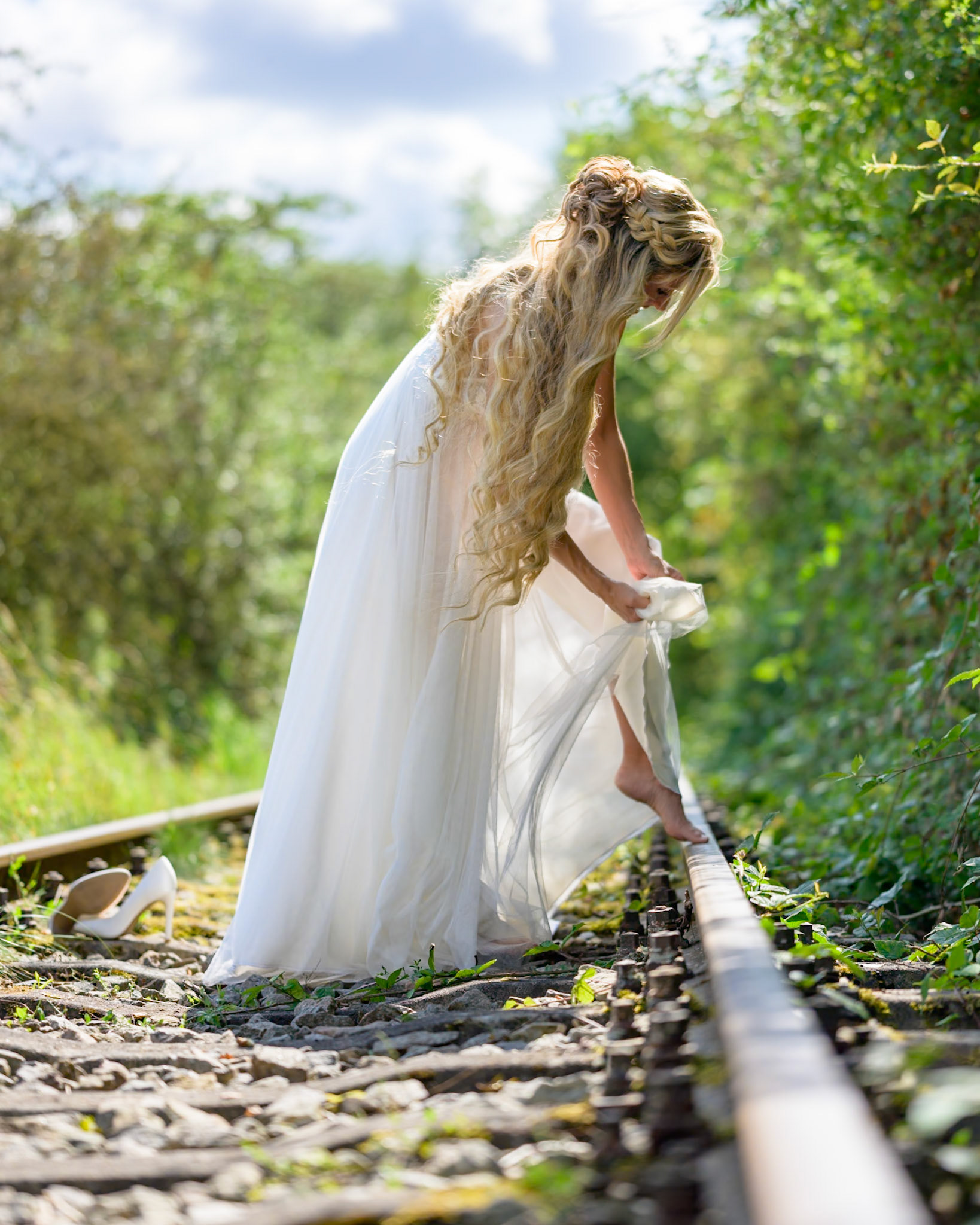 Outdoor-Shooting mit Annika