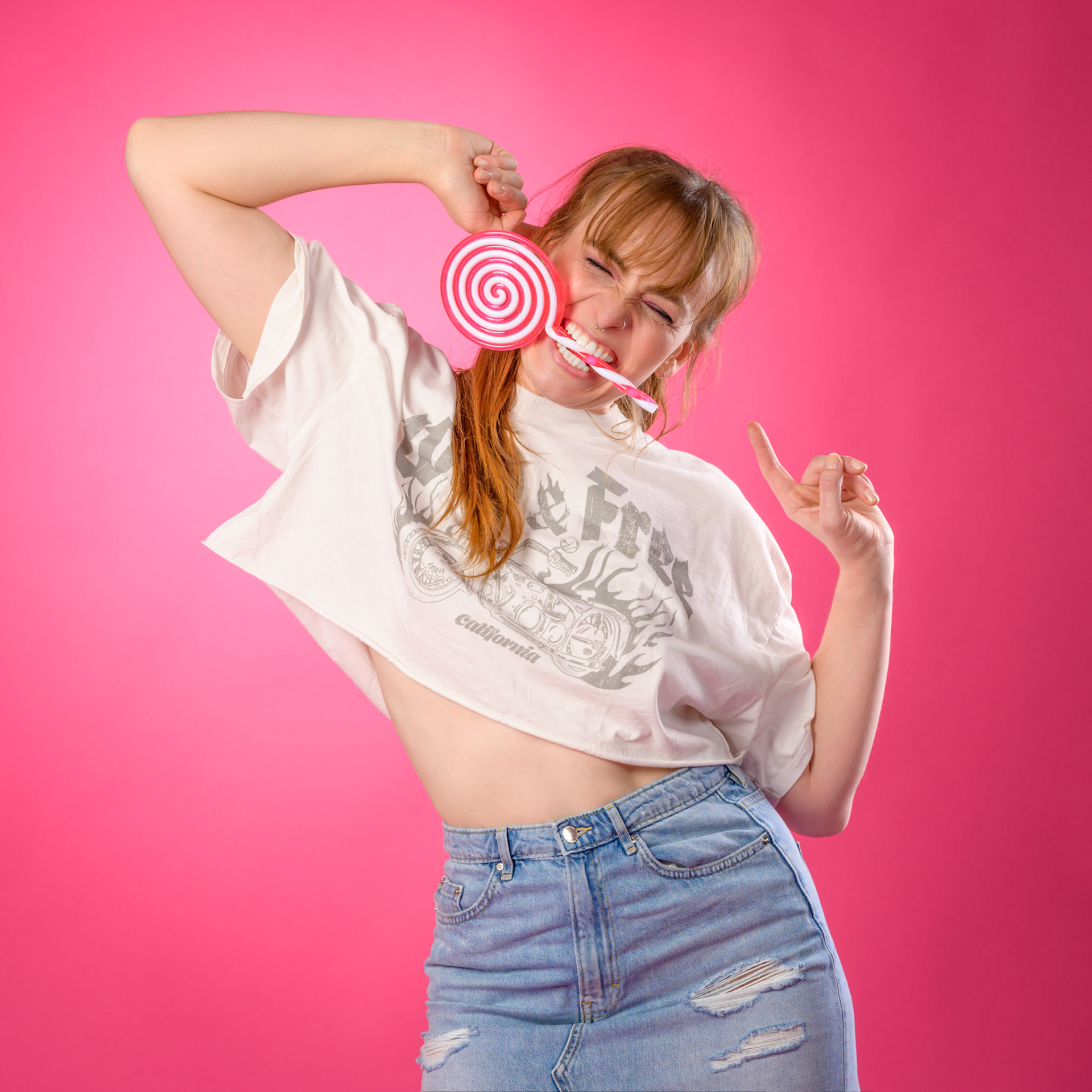 Studioshooting mit Inger