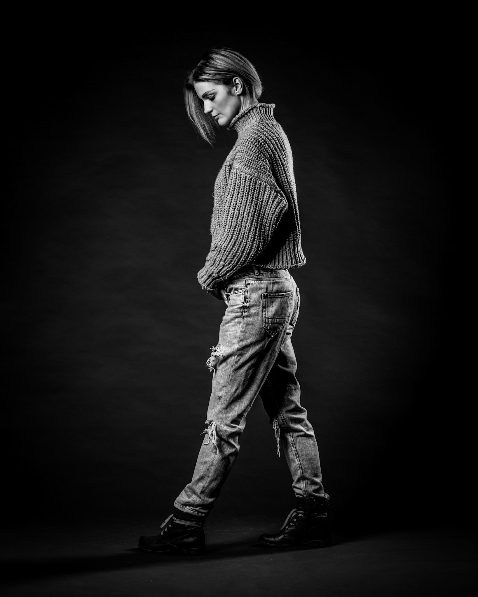 Studioshooting mit Laura