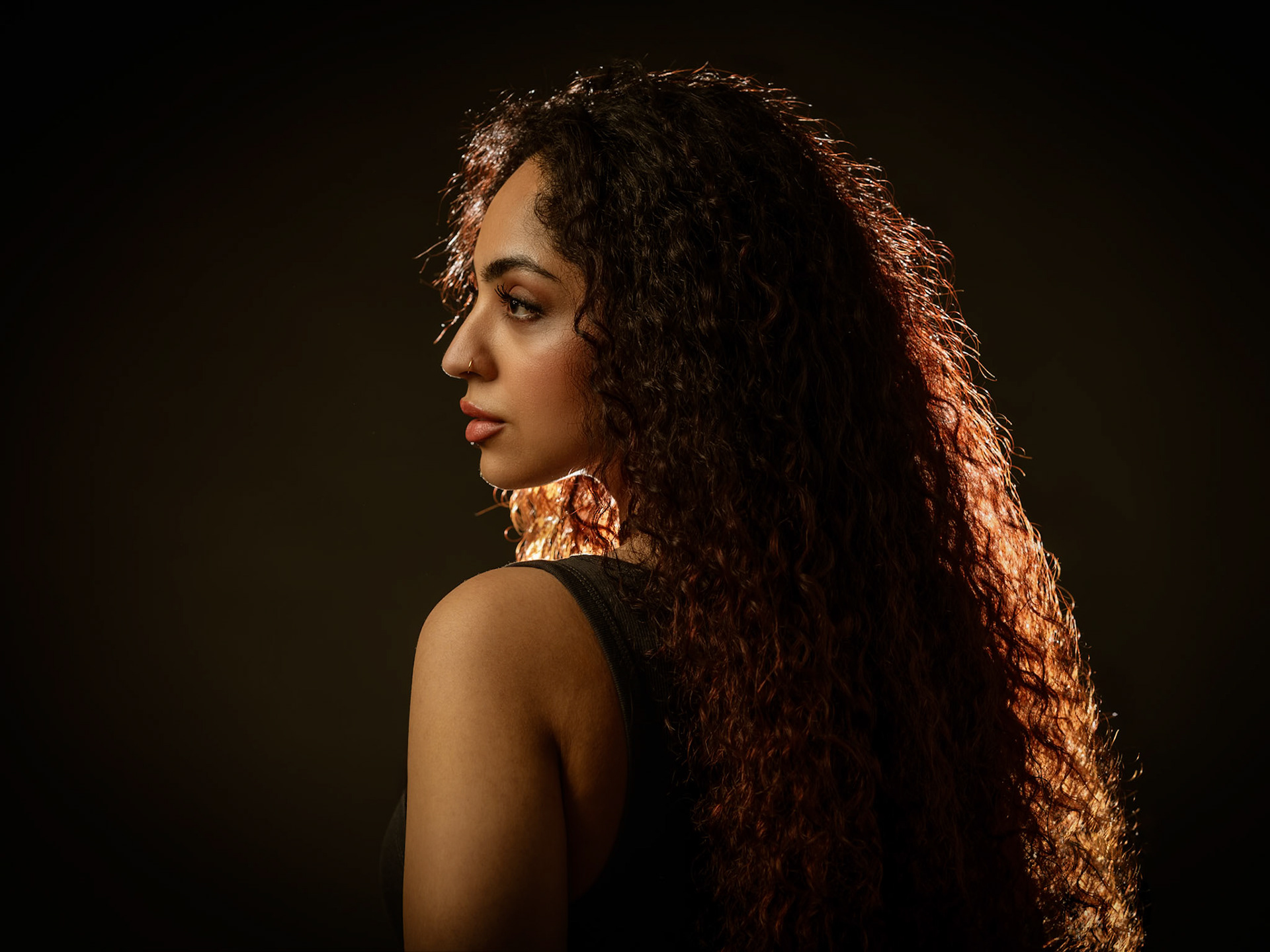 Studioshooting mit Atosa