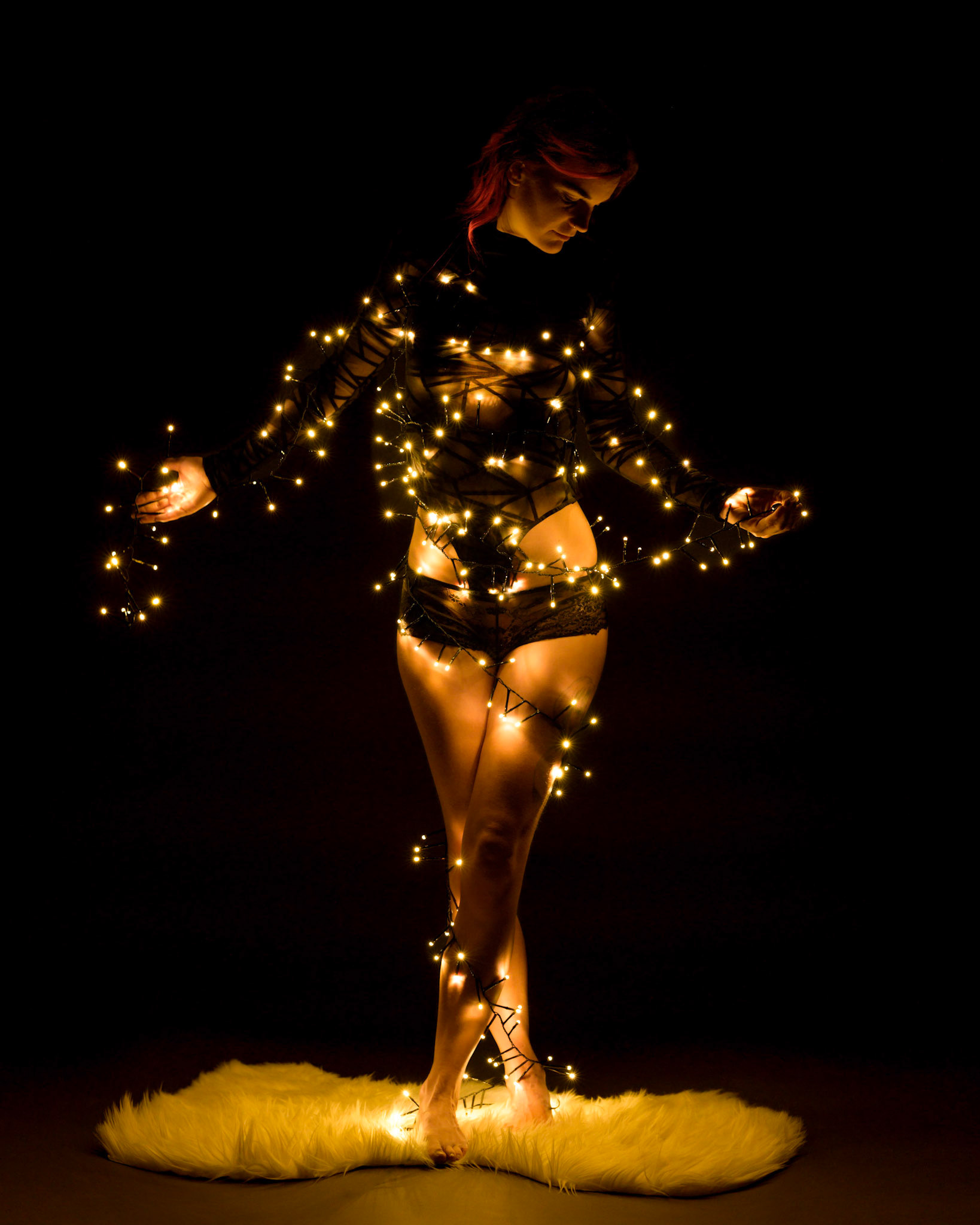 Studioshooting mit Laura