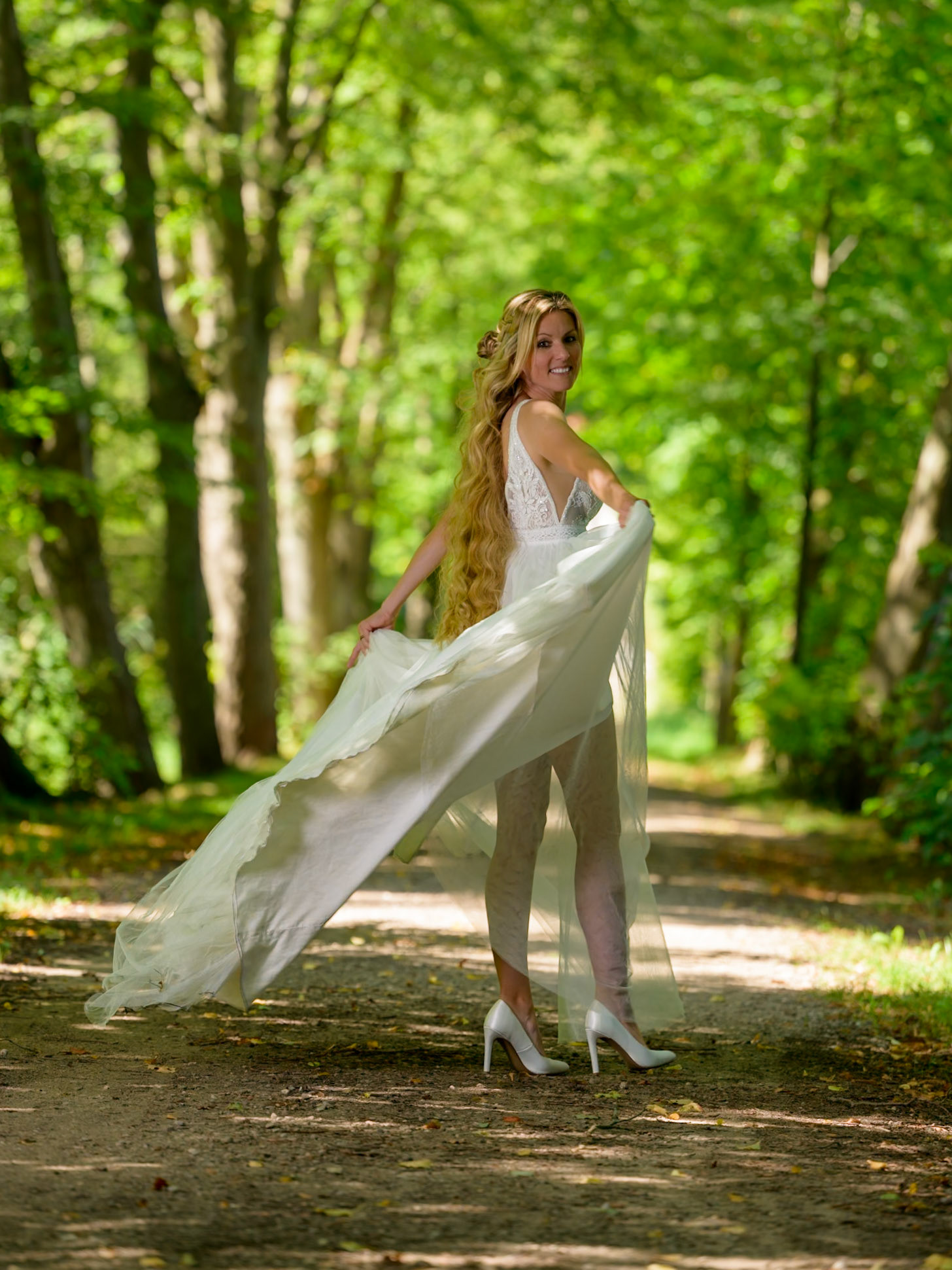 Outdoor-Shooting mit Annika