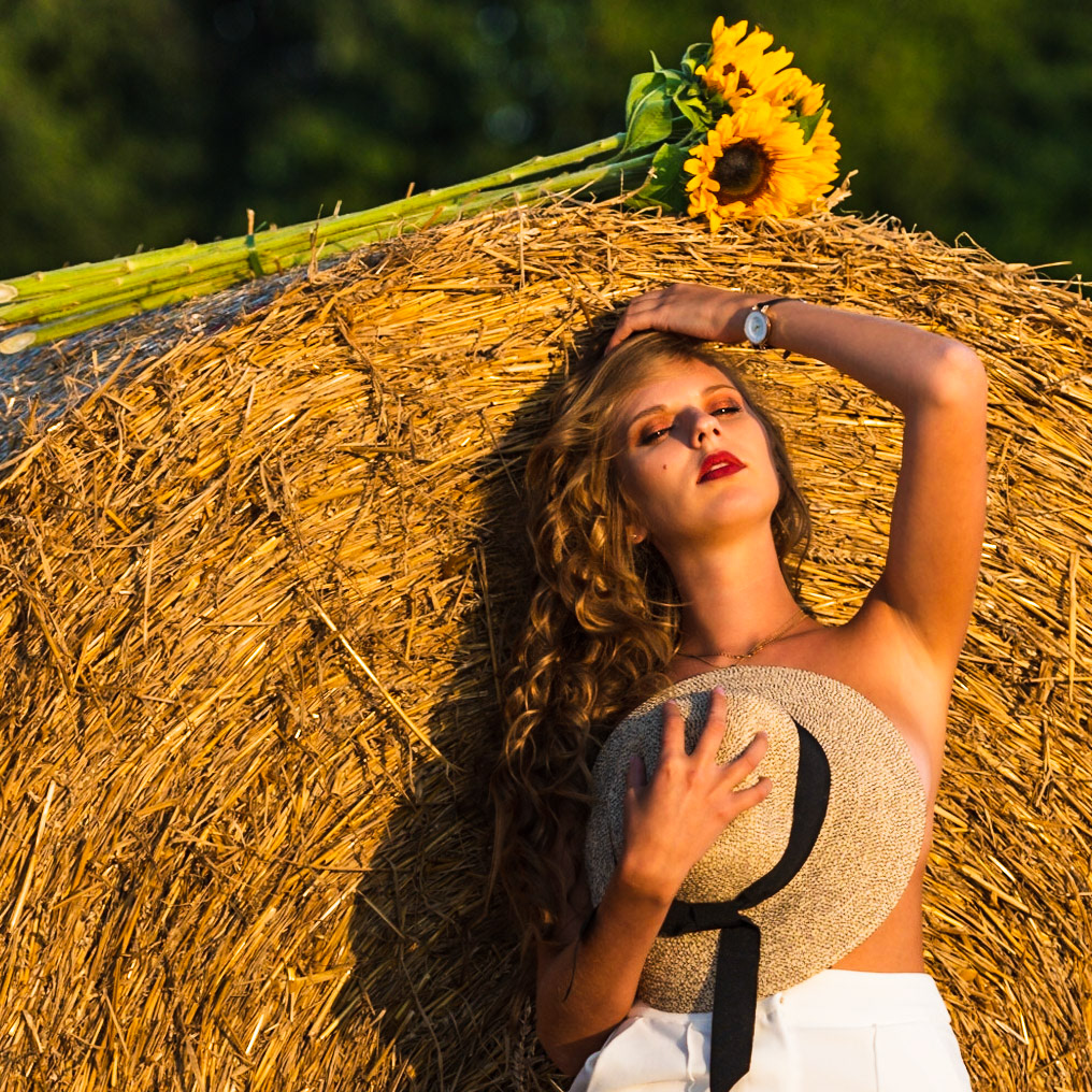 Outdoorshooting mit Nastja