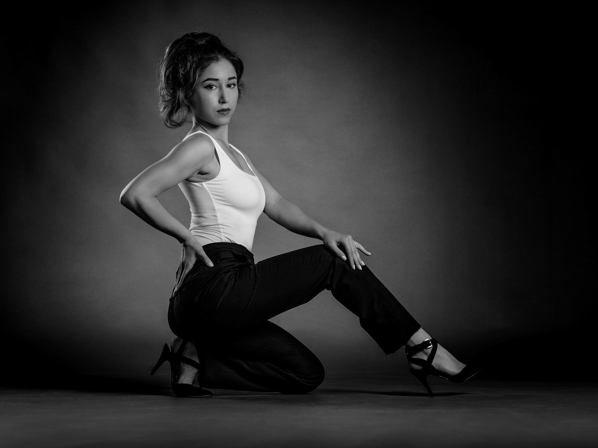 Studioshooting mit Rojan