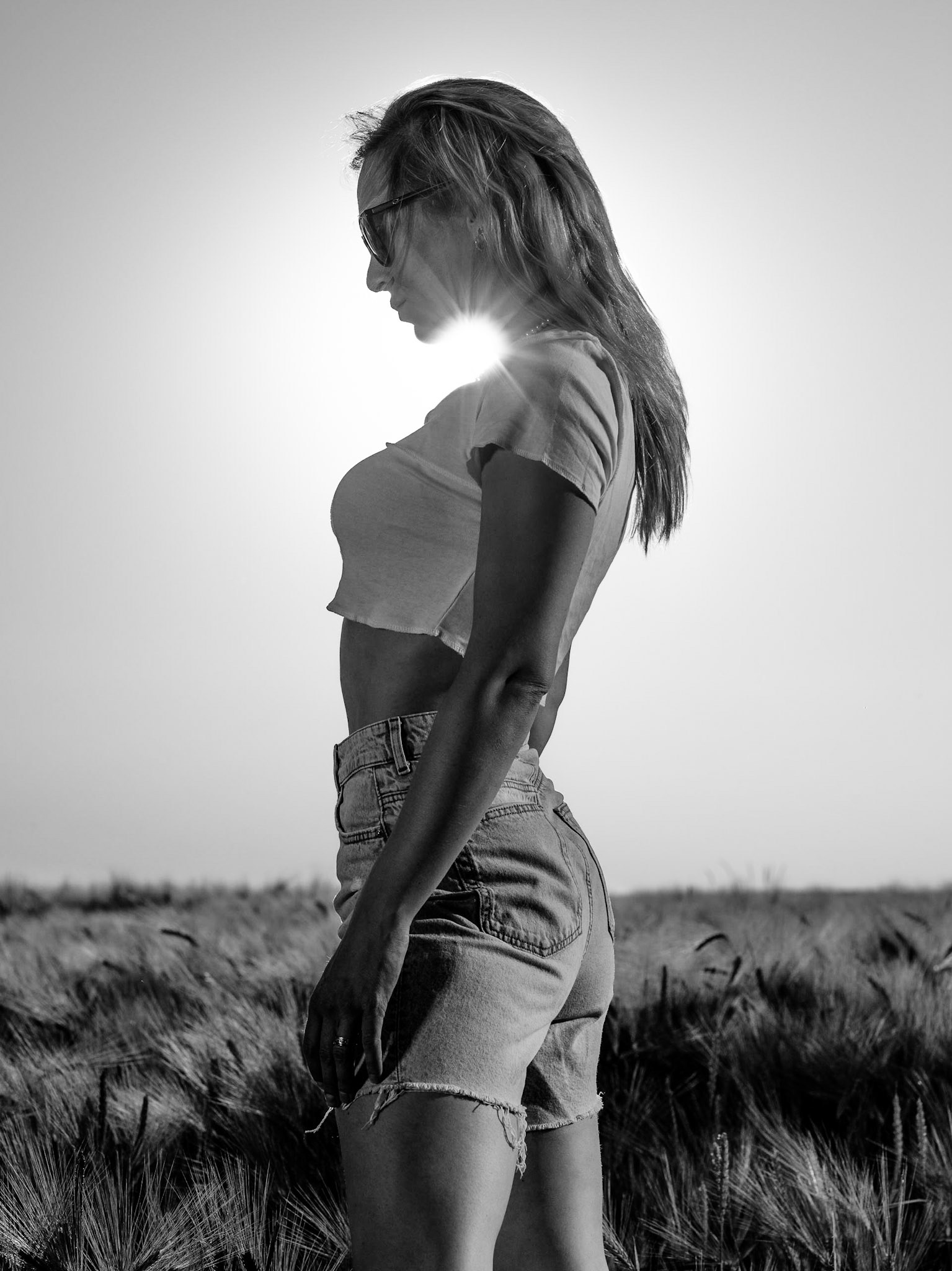 Sunsetshooting mit Cathy