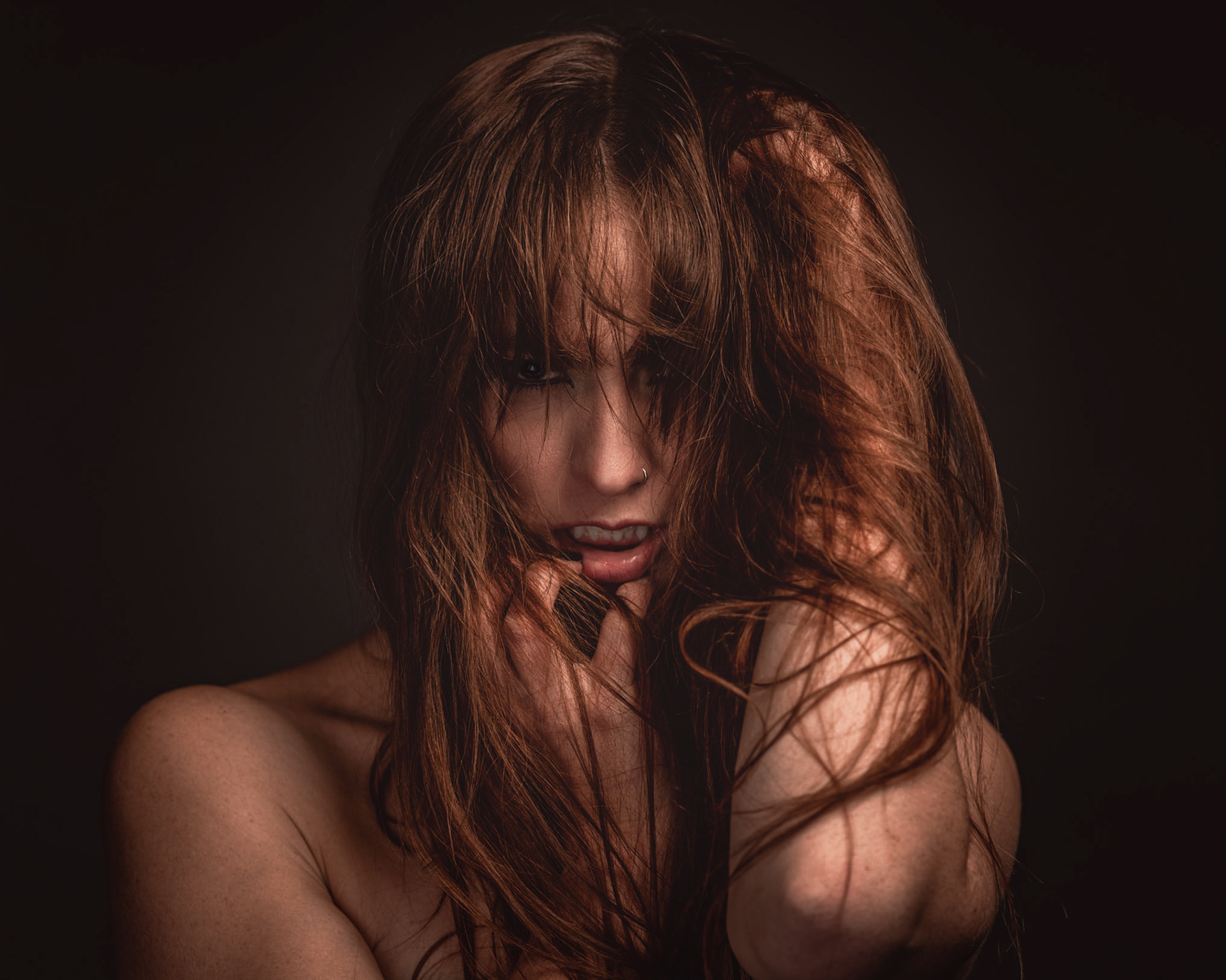 Studioshooting mit Inger