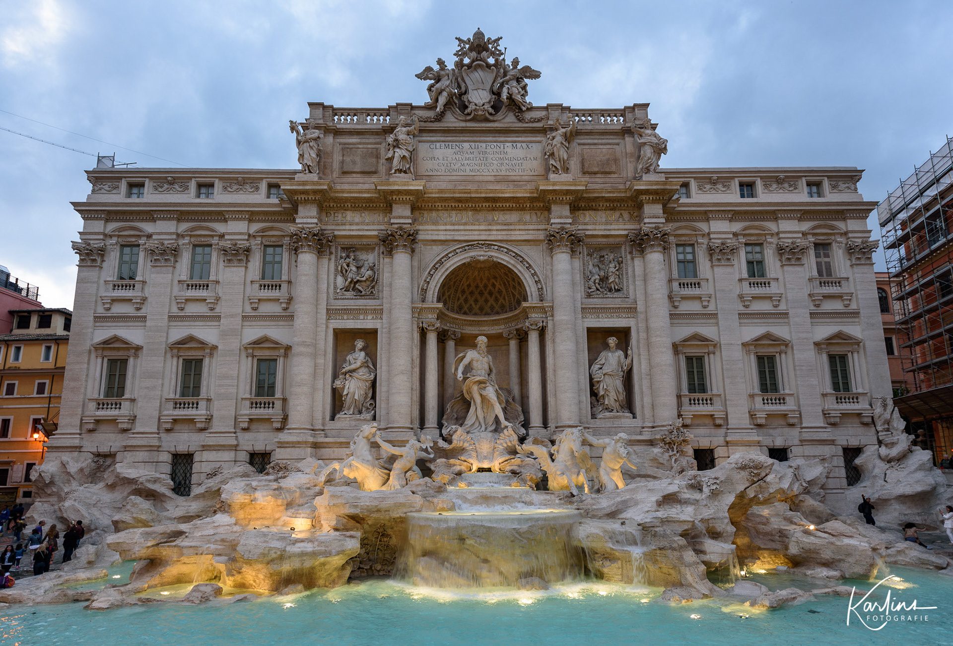 Trevi Brunnen - Rom