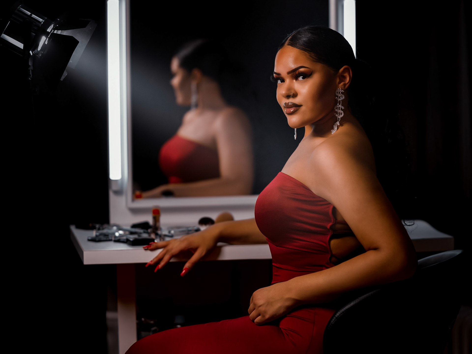 Studioshooting mit Jenny