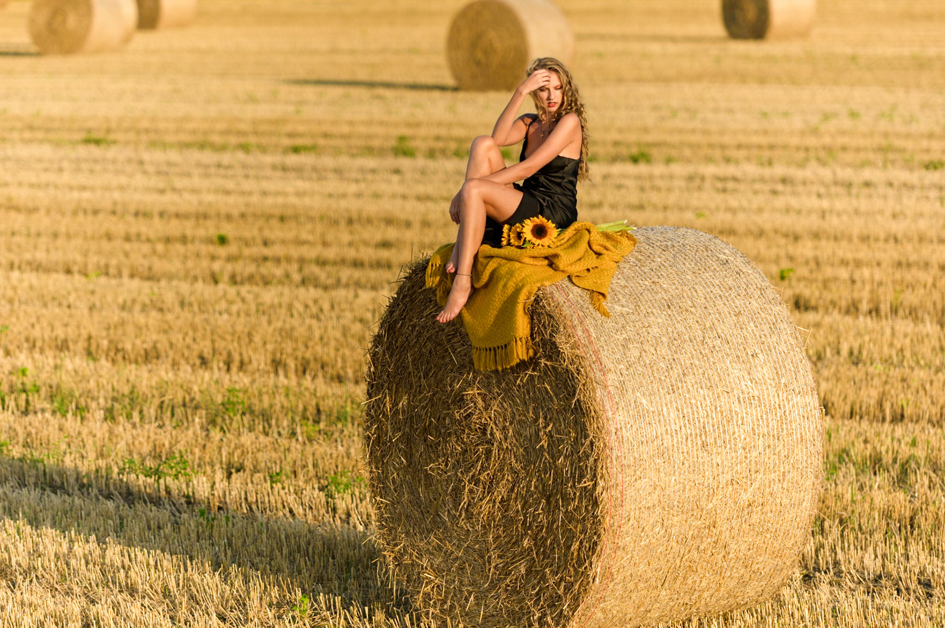 Outdoorshooting mit Nastja