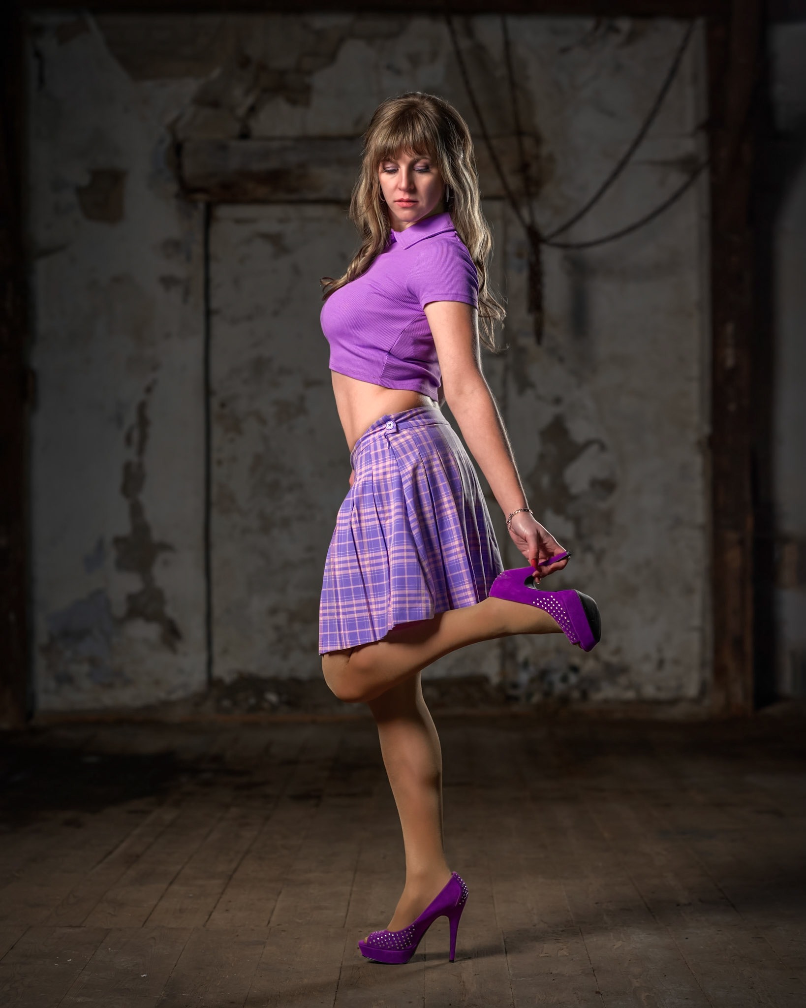 Lostplace-Shooting mit Nicole