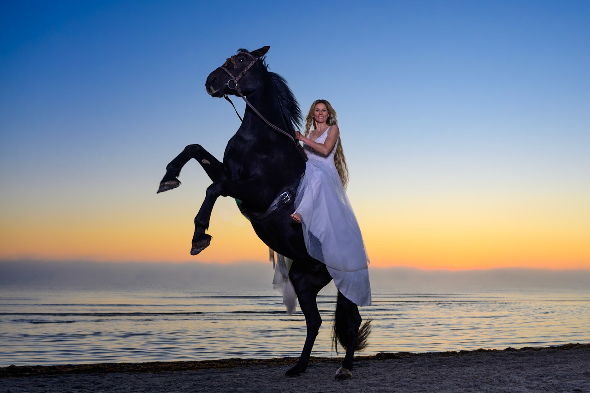 Sunrise-Shooting mit Annika