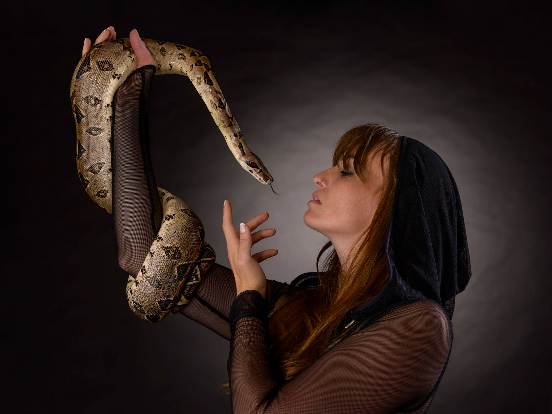 Studioshooting mit Inger